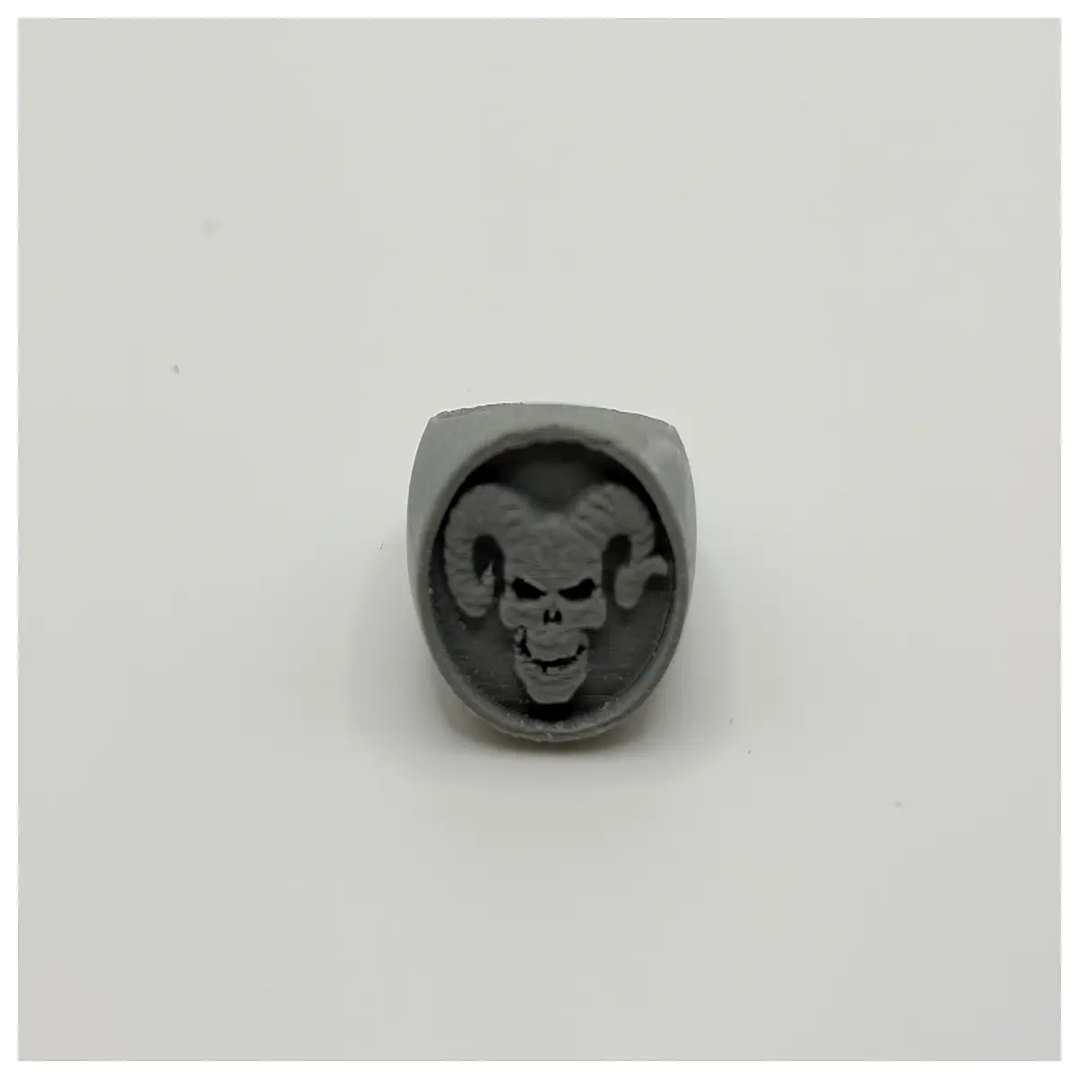 Skull Ring Bone Jewelry Ancient Religious Ornament Skull Accessories Memorial Gift Present