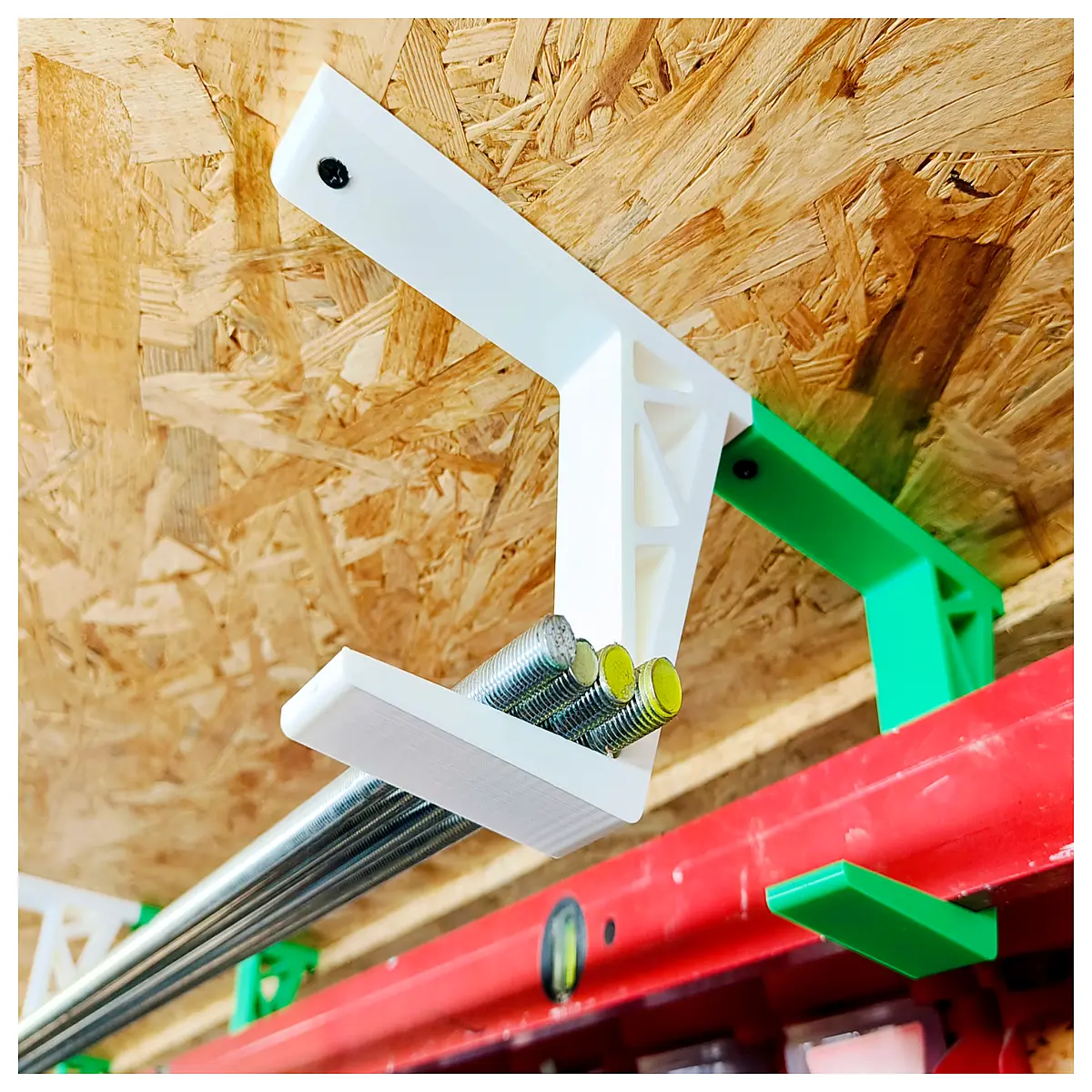 duty wall hooks for long pipes lumber tools storage industrial garage organization weight