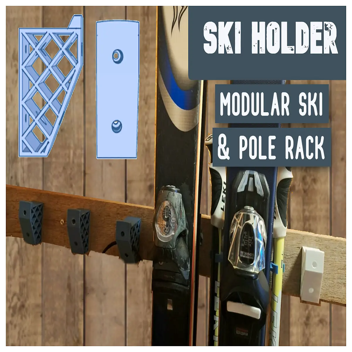 Ski Board Wall Mounts Wall Shelf Ski Board Storage Solutions Equipment Hanging Hardware