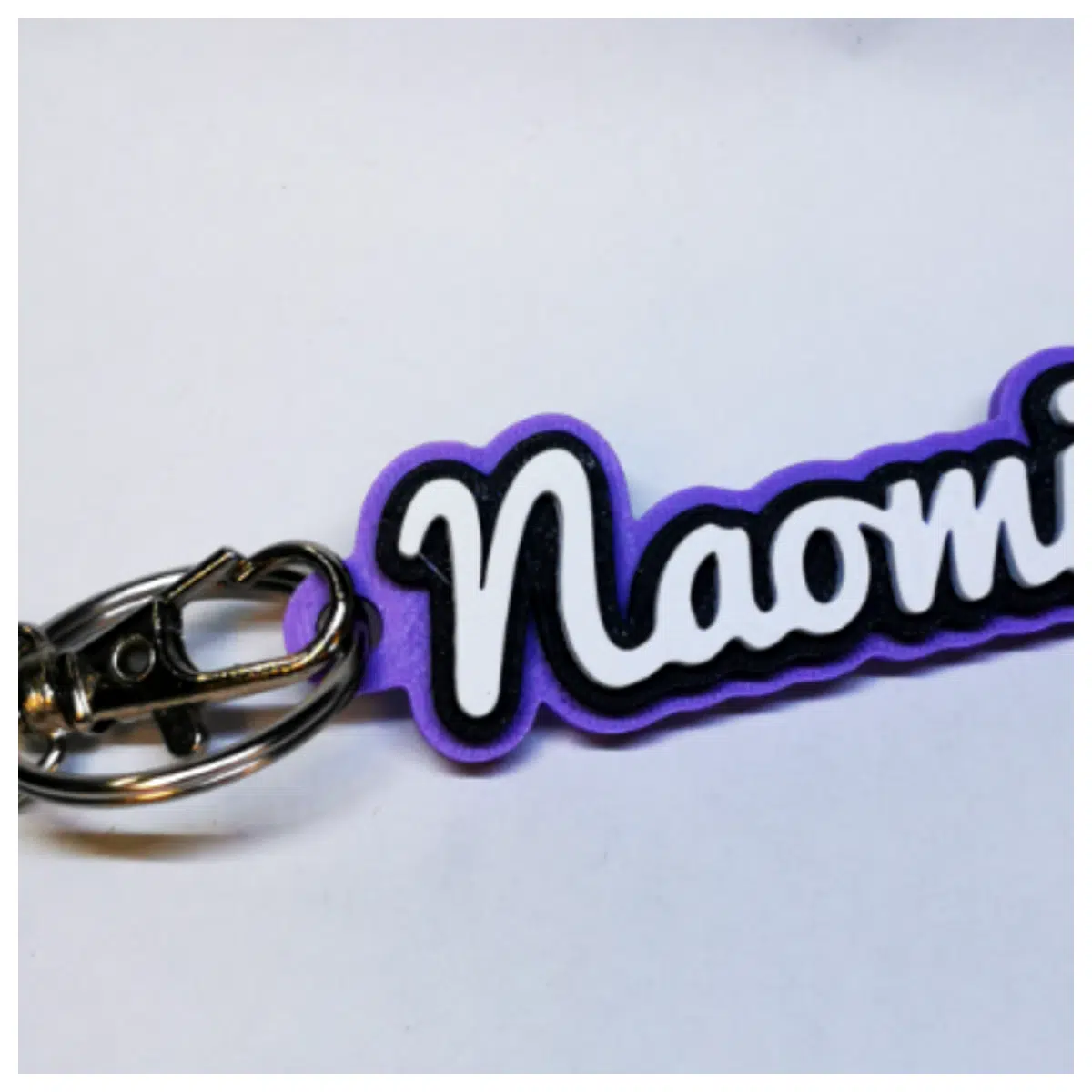 Naomi Keychains Minimalist Fashion Charm Car Key Decoration Personalized Gift Keychain Accessories