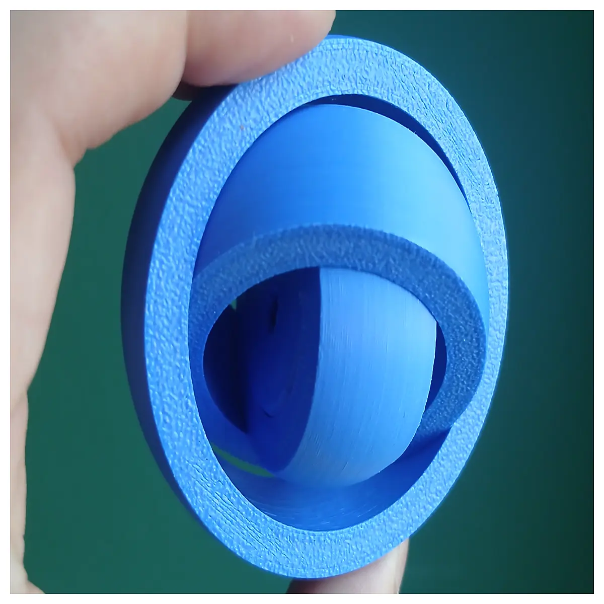 fidget ring for anxiety relief stress management metal spinning band