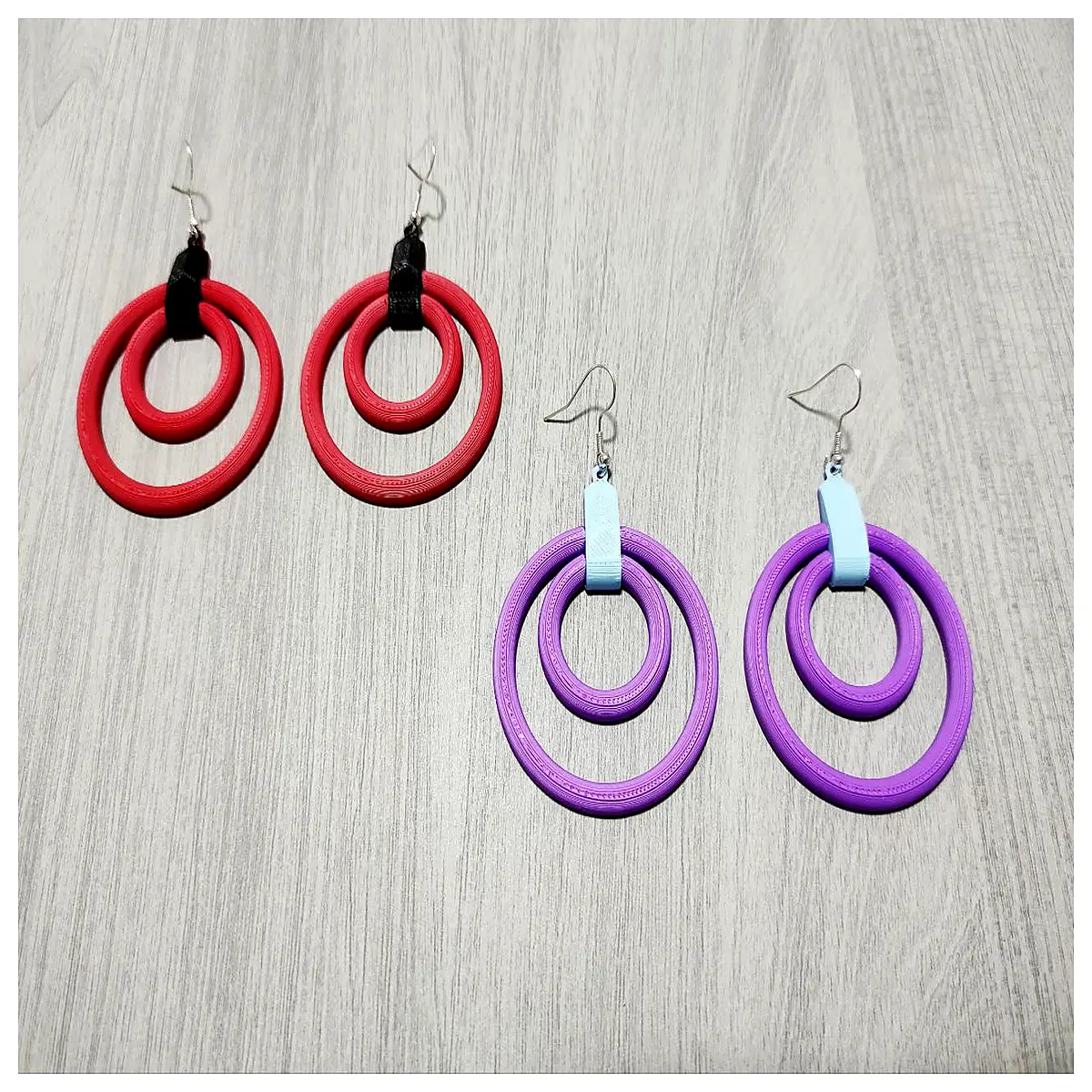 Double Ring Earrings Women s Minimalist Geometric Earring Small Delicate Fashion Jewelry Elegant Stud Earrings Trendy Earrings