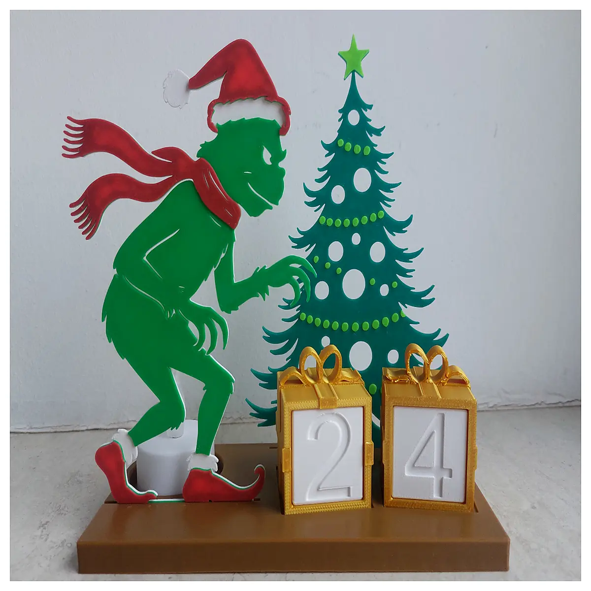 Christmas Countdown Calendar 2024 Decoration Festive Gift Advent Calendar Christmas Party Supplies