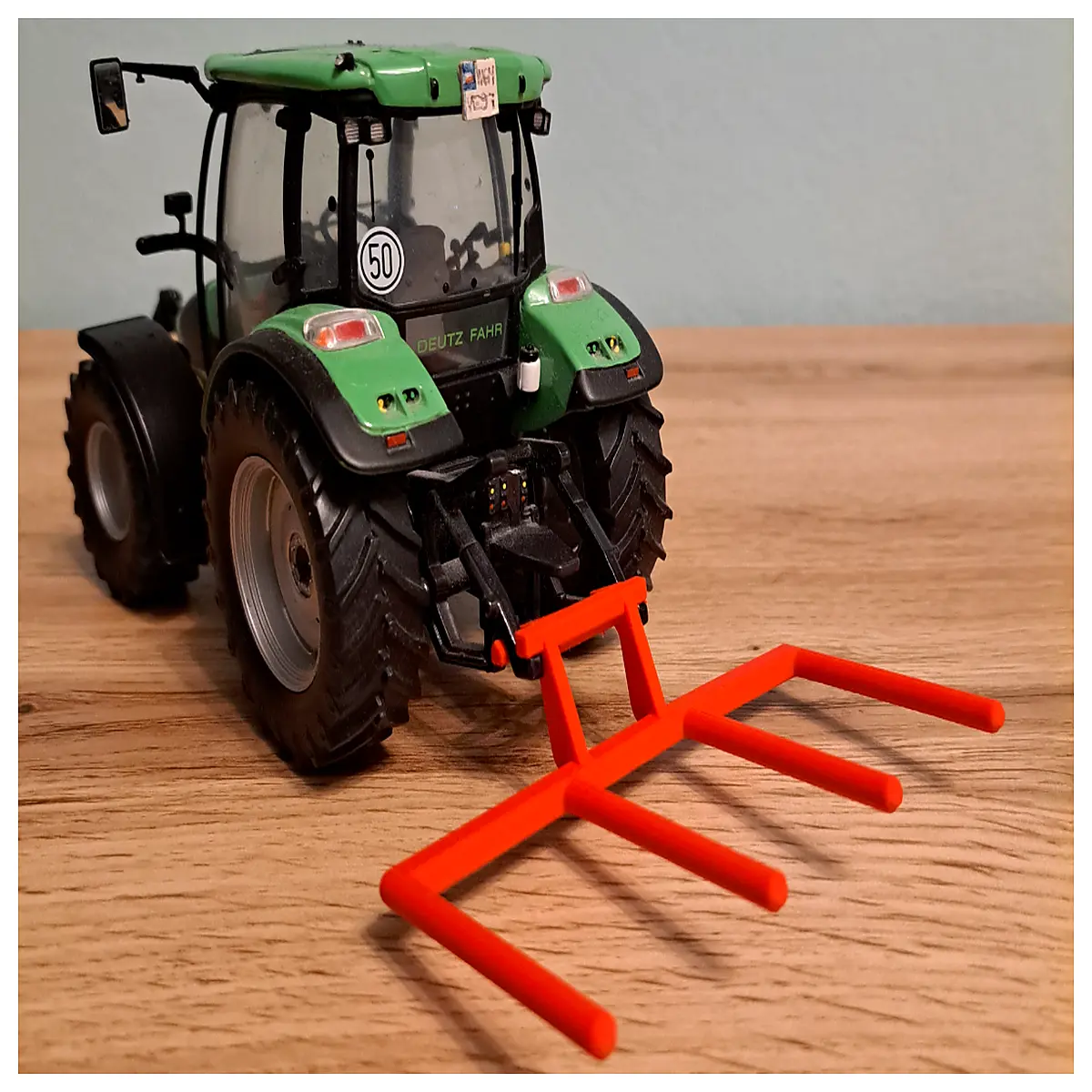 Tractor Hay Bale Fork Attachment Farm Equipment Parts Baler Accessories Tractor Forks Agricultural Tools