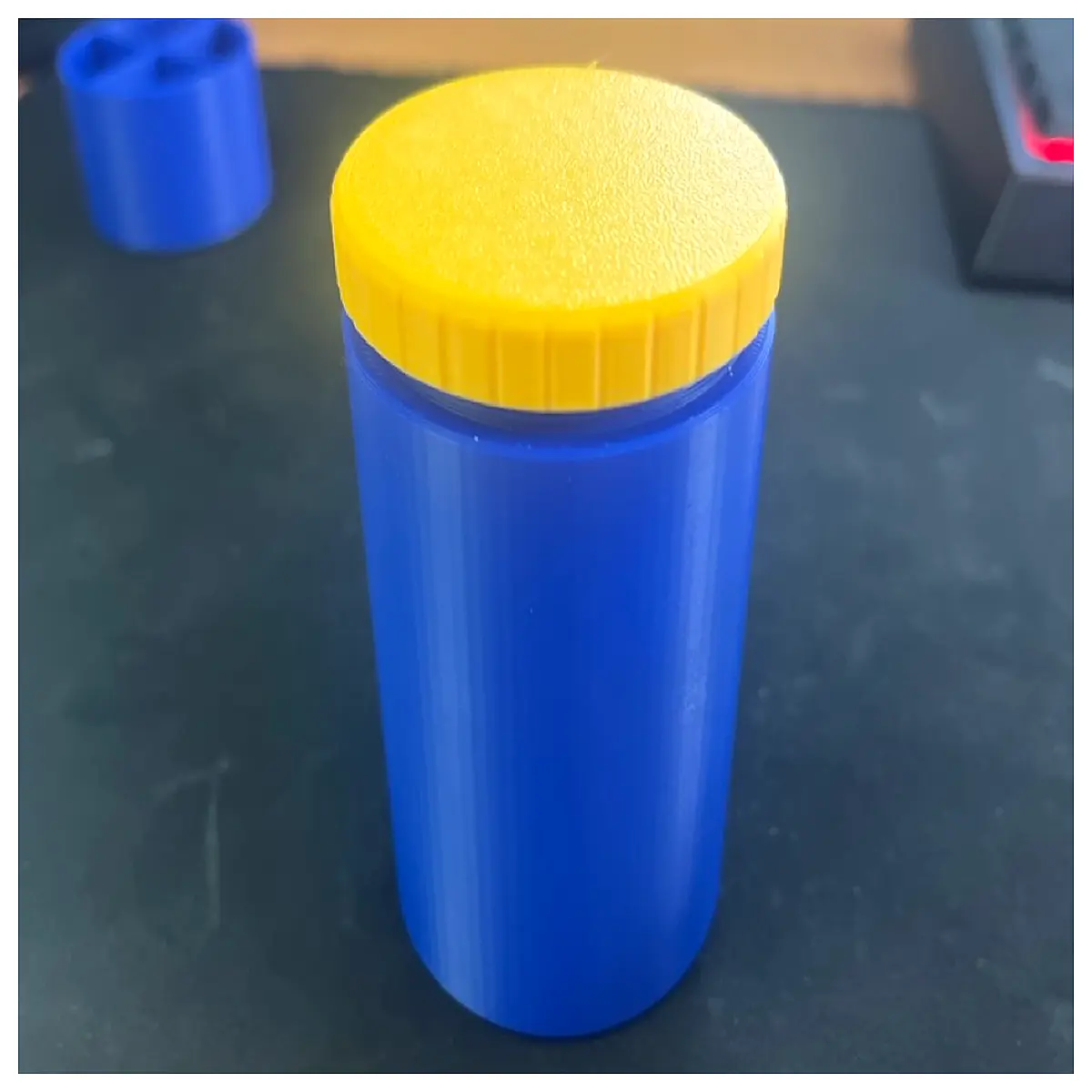 4 Compartment Pill Bottle Organizer Medication Storage Box Container Medical Bottle 4 Slots