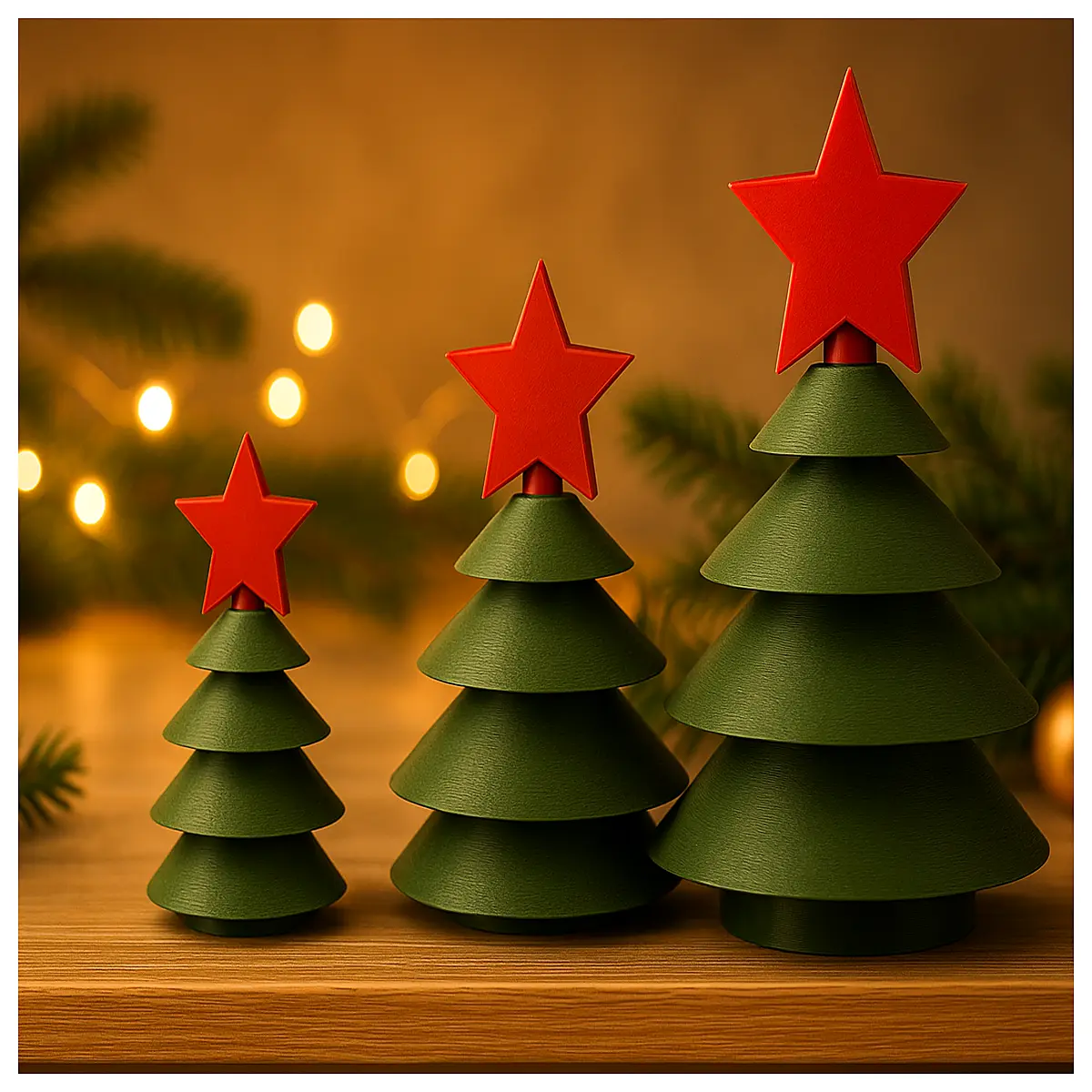 Stackable Christmas Tree Card Hook Stars Christmas Tree Decoration Easy Assembly Festive Atmosphere Holiday Decor