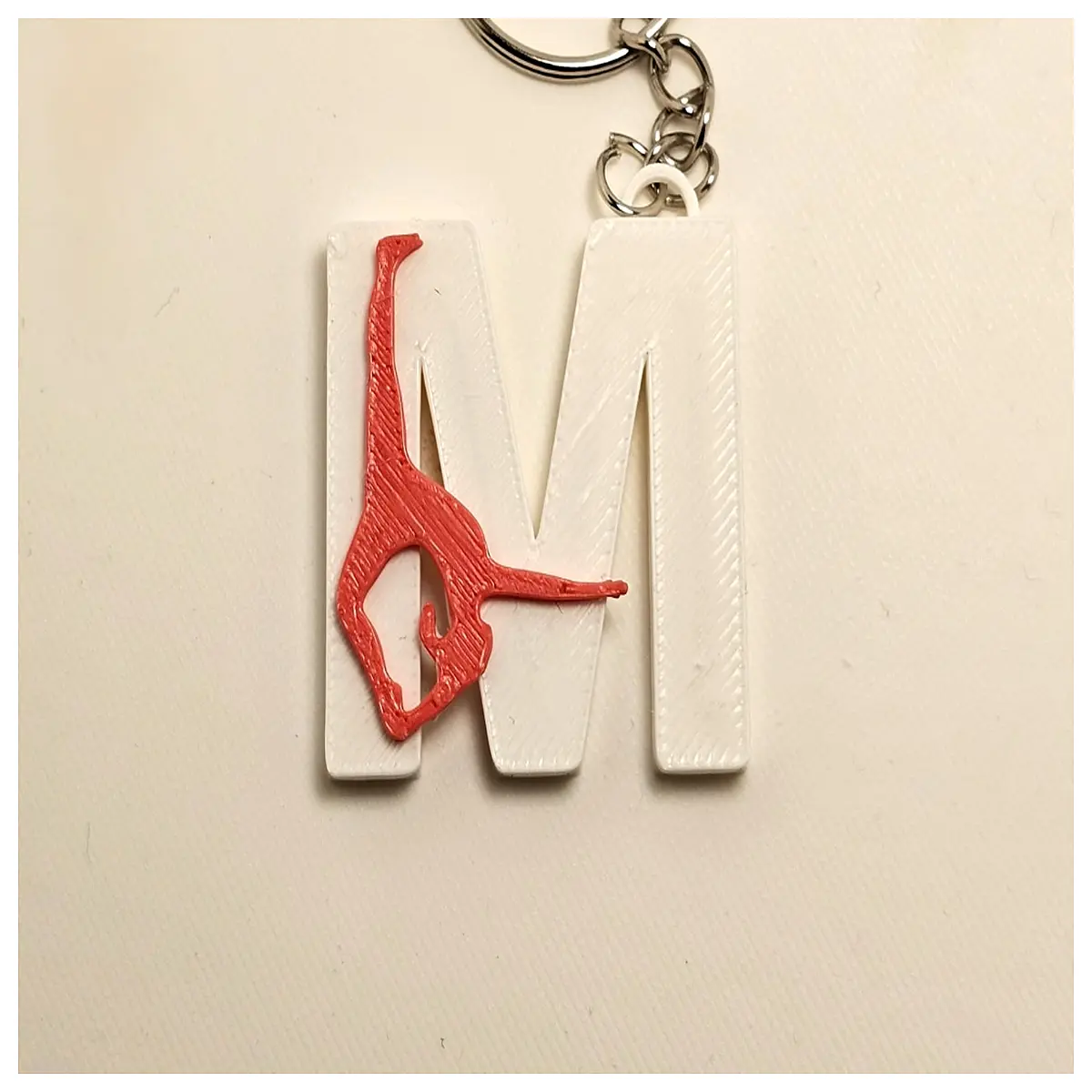 Gymnast Keychain Head Upwards Sports Collectible Athlete Gift Training Souvenir Keyring