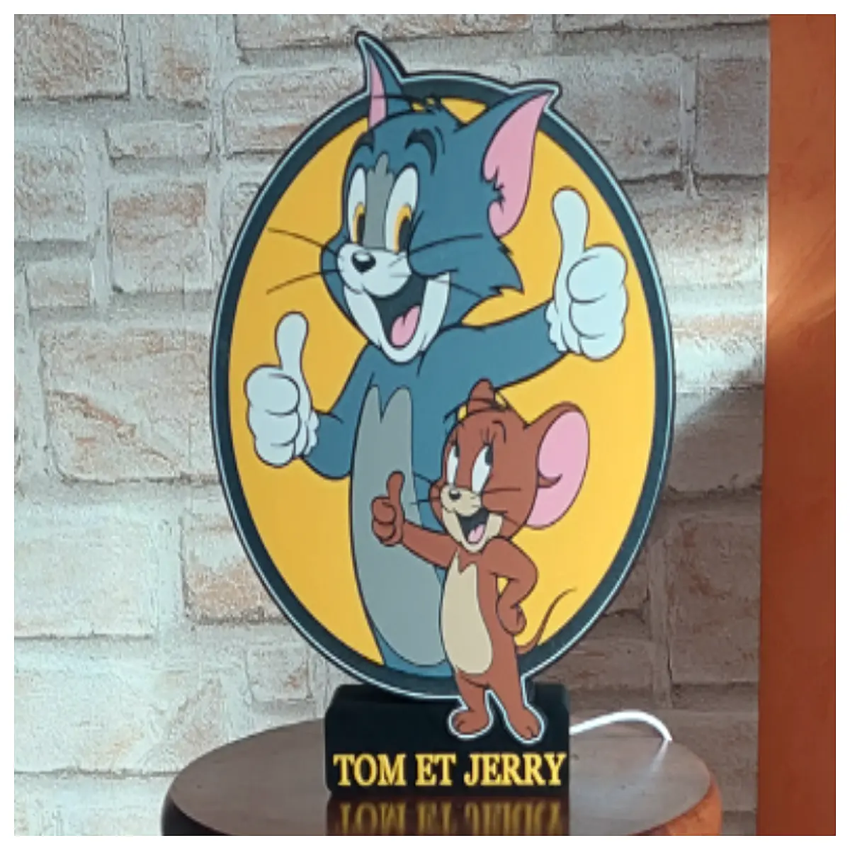 TOM ET JERRY Lantern Projection Box Advertising Display Decoration Toy Promotion Product
