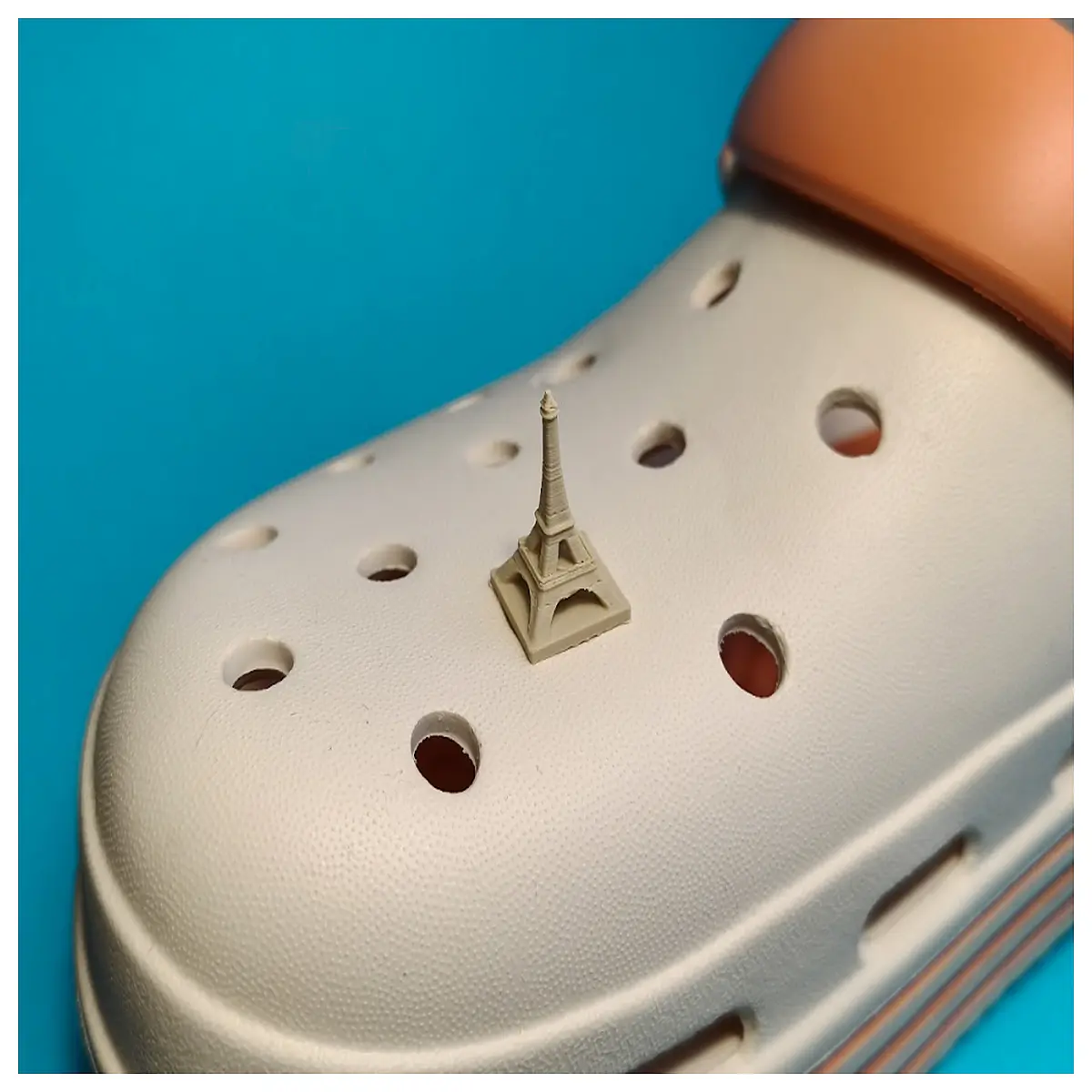 Tower Character Shoe Hanger Zhibi Xing Cute Shoe Decoration Tower Model Home Decor Shoe Accessories Novelty Gift