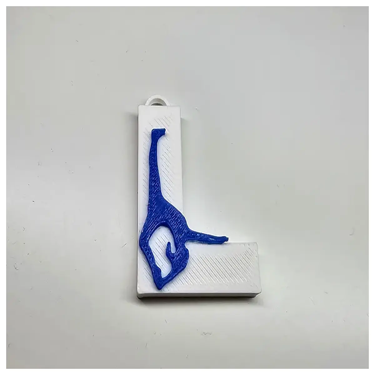 Gymnast L Shaped Head Keychains Sports Memorabilia Fitness Accessories Gymnastics Gift Keychain Collection