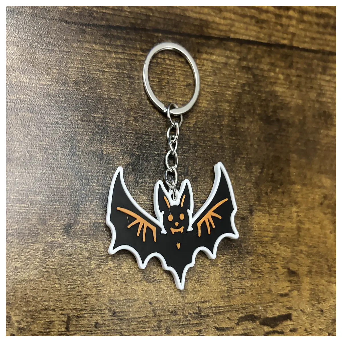 Halloween Bat Keychain Spooky Theme Decoration Festive Gift Cute Bat Pendant Halloween Accessory