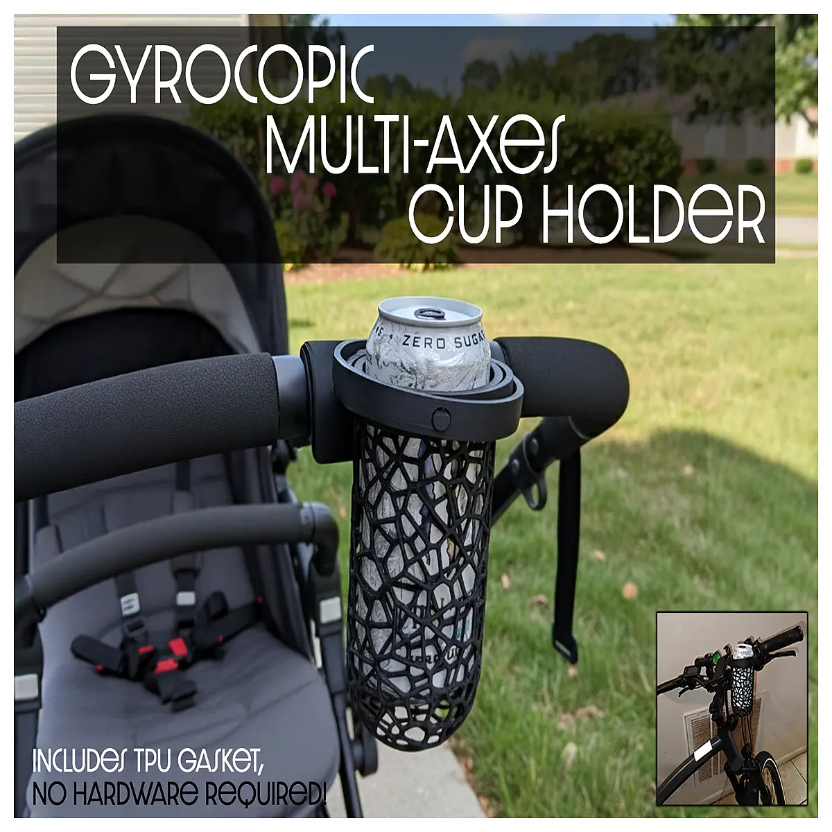 Universal Multi Axis Cup Holder Phone Stand Drink Cup Holder Desktop Stand Office Study Support Phone Accessory Parts