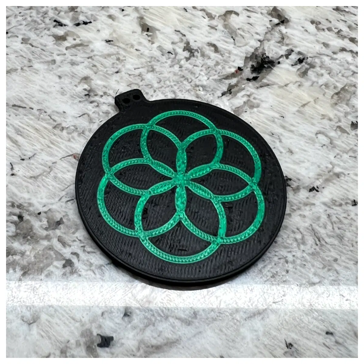 Life Seed Pendant Symbol of Hope Rebirth Luck Rune Jewelry Meditation Gift Lucky Charm Life Energy