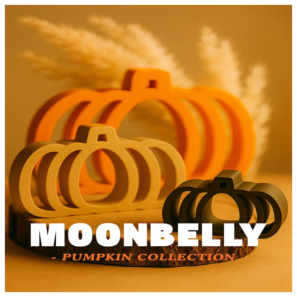 autumn moon face decor fall harvest table centerpiece halloween gourd decoration rustic farmhouse vibe