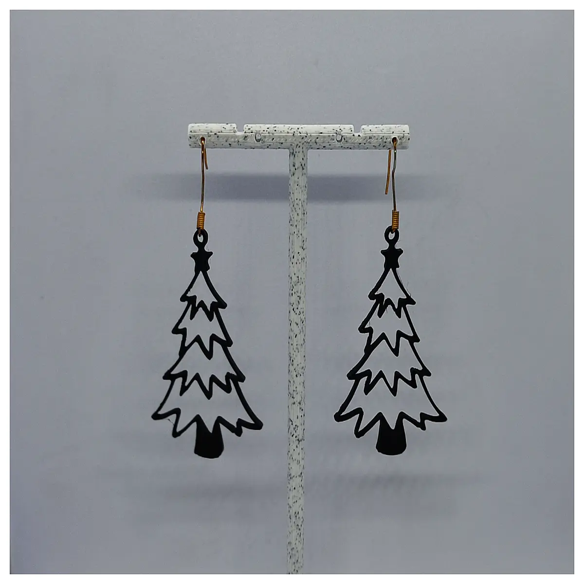 Christmas Hollow Earrings Women s Festive Decoration Christmas Gift Ornament Hollow Earring Christmas Present