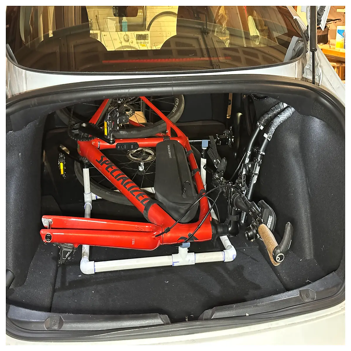 Bike Rear Box Sled Vehicle Bicycle Accessories Transport Solution Easy Installation