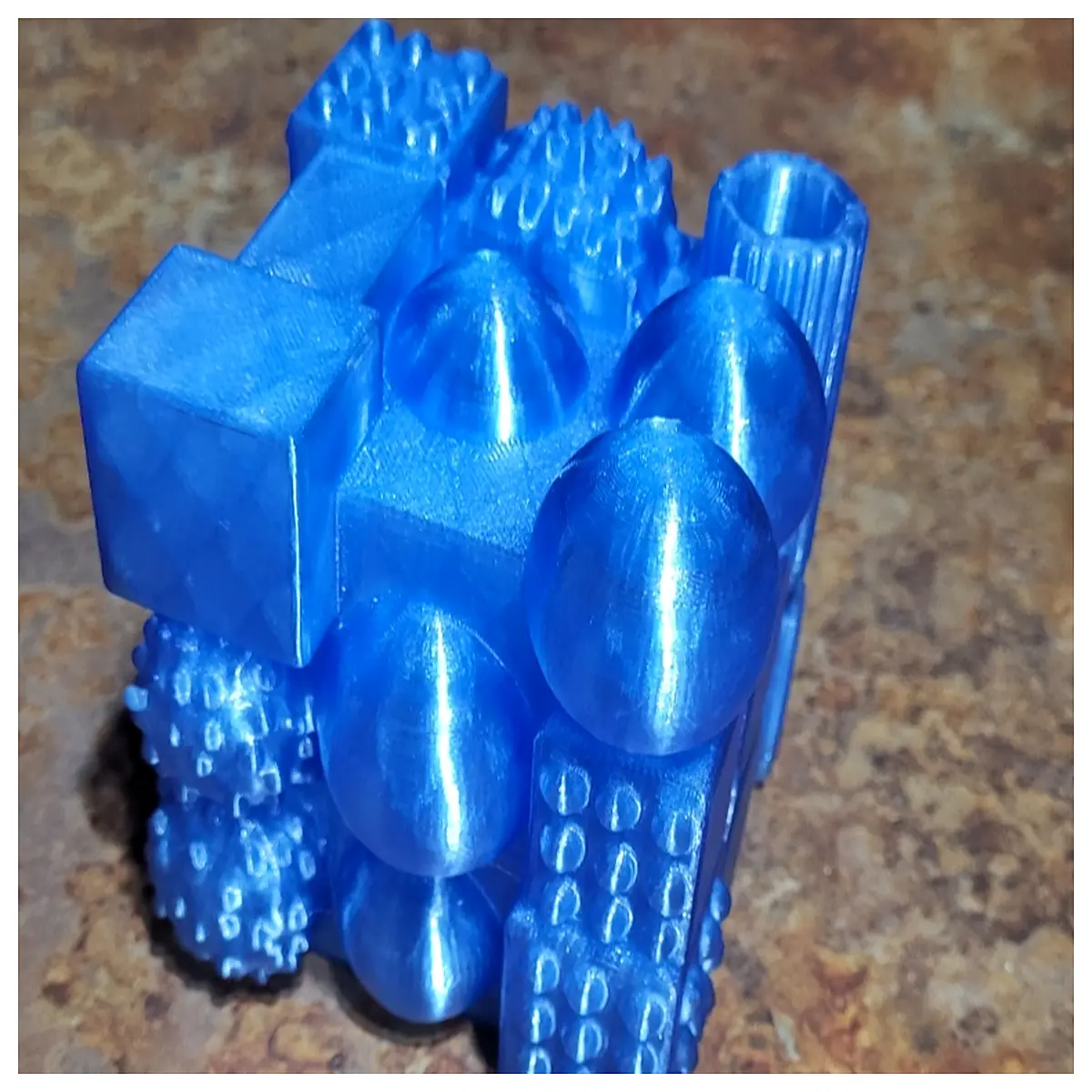 sensory cube toy for autism fidget stress relief brain training puzzle