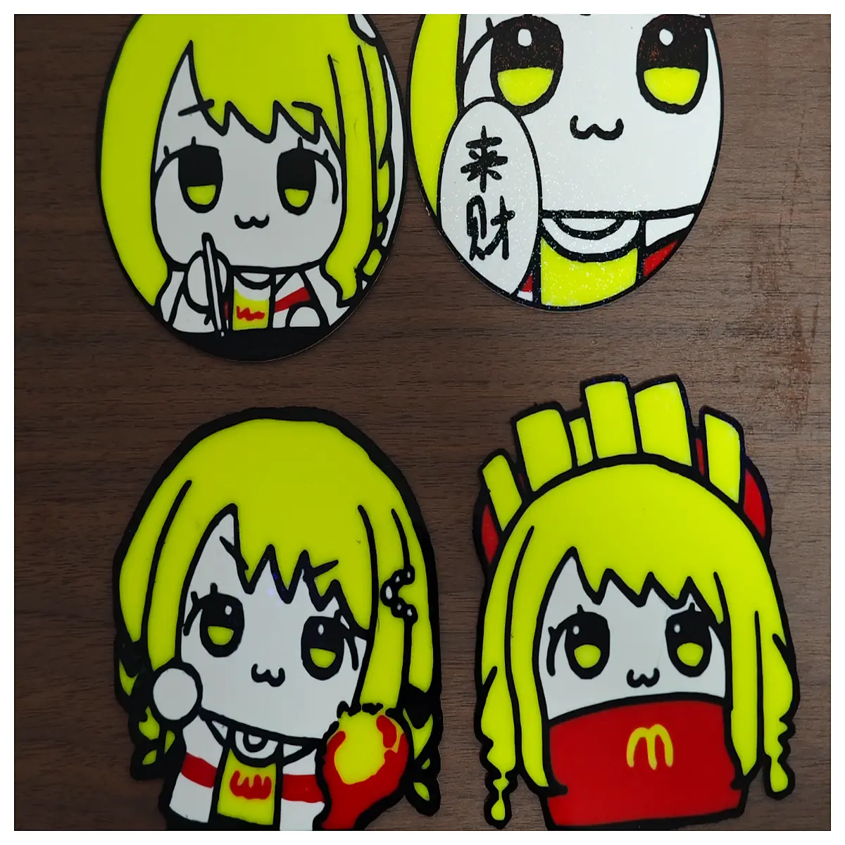 Fujida Kotone Expression Pack Collection Funny Cute Anime Stickers Mobile Download PC Use Expression Pack Expression Pack Set