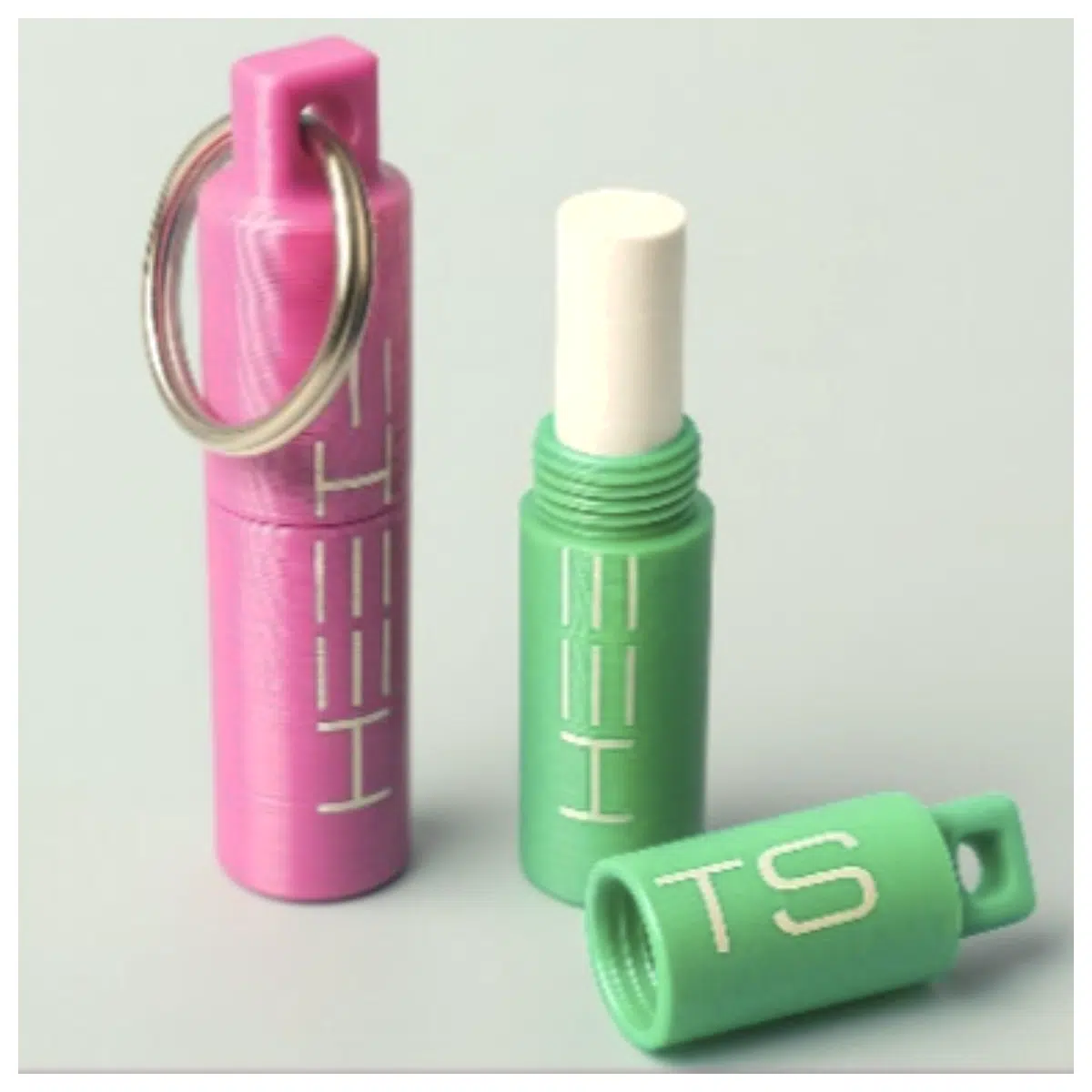 HeetsTerera Emergency Key Chain Mini Security Spare Key Holder Emergency Tool Keychain Accessory