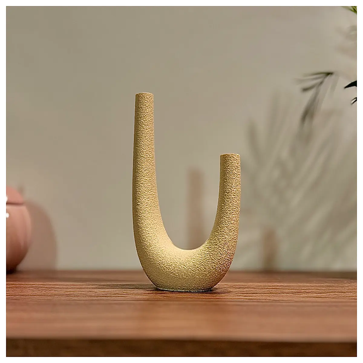 Modern Ceramic Vase Creative Home Decor Floral Arrangement Living Room Bedroom Accent Decorative Art