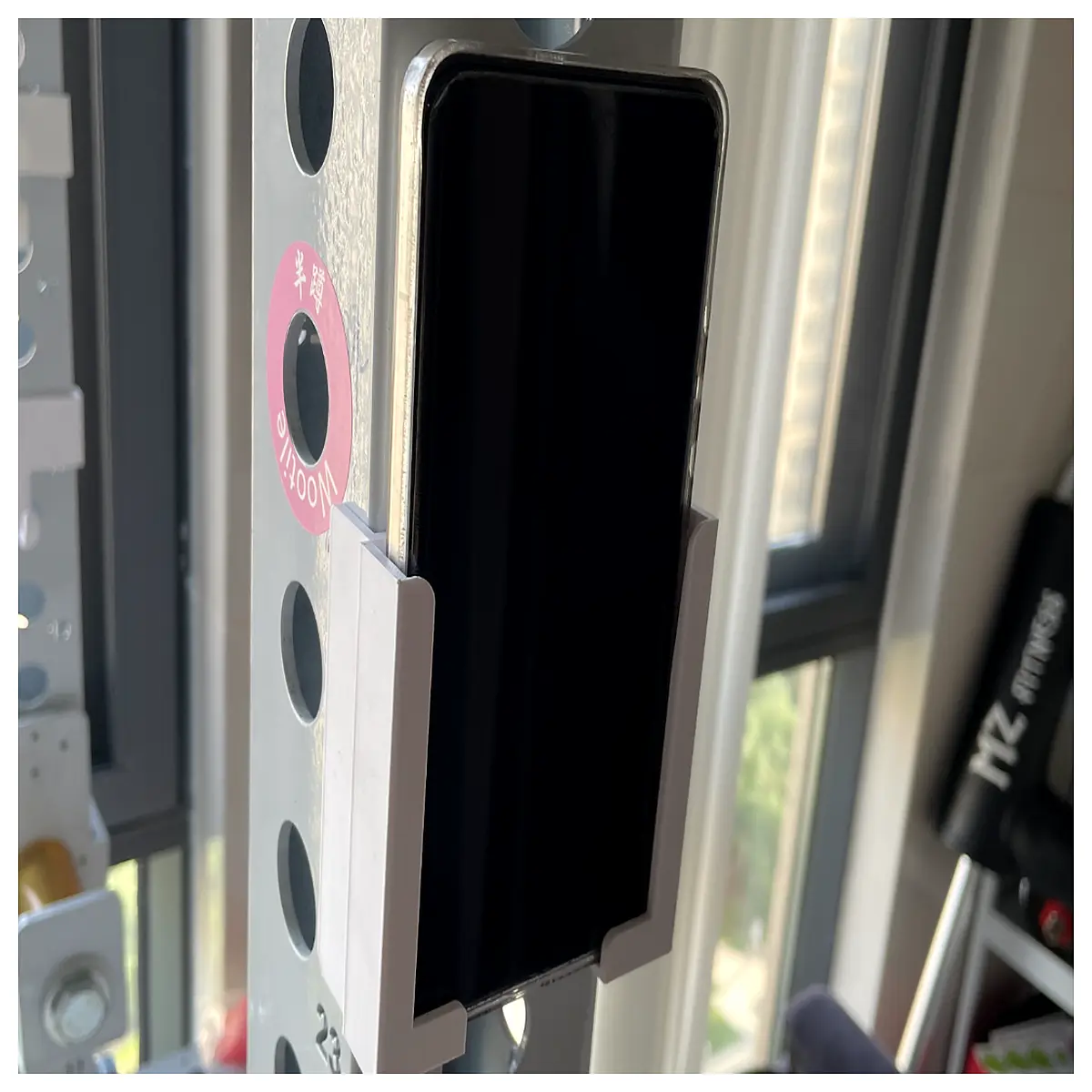 Mobile Phone Holder Car Cup Phone Mount 26mm 75mm Square Tube Phone Holder Car Accessories Bracket