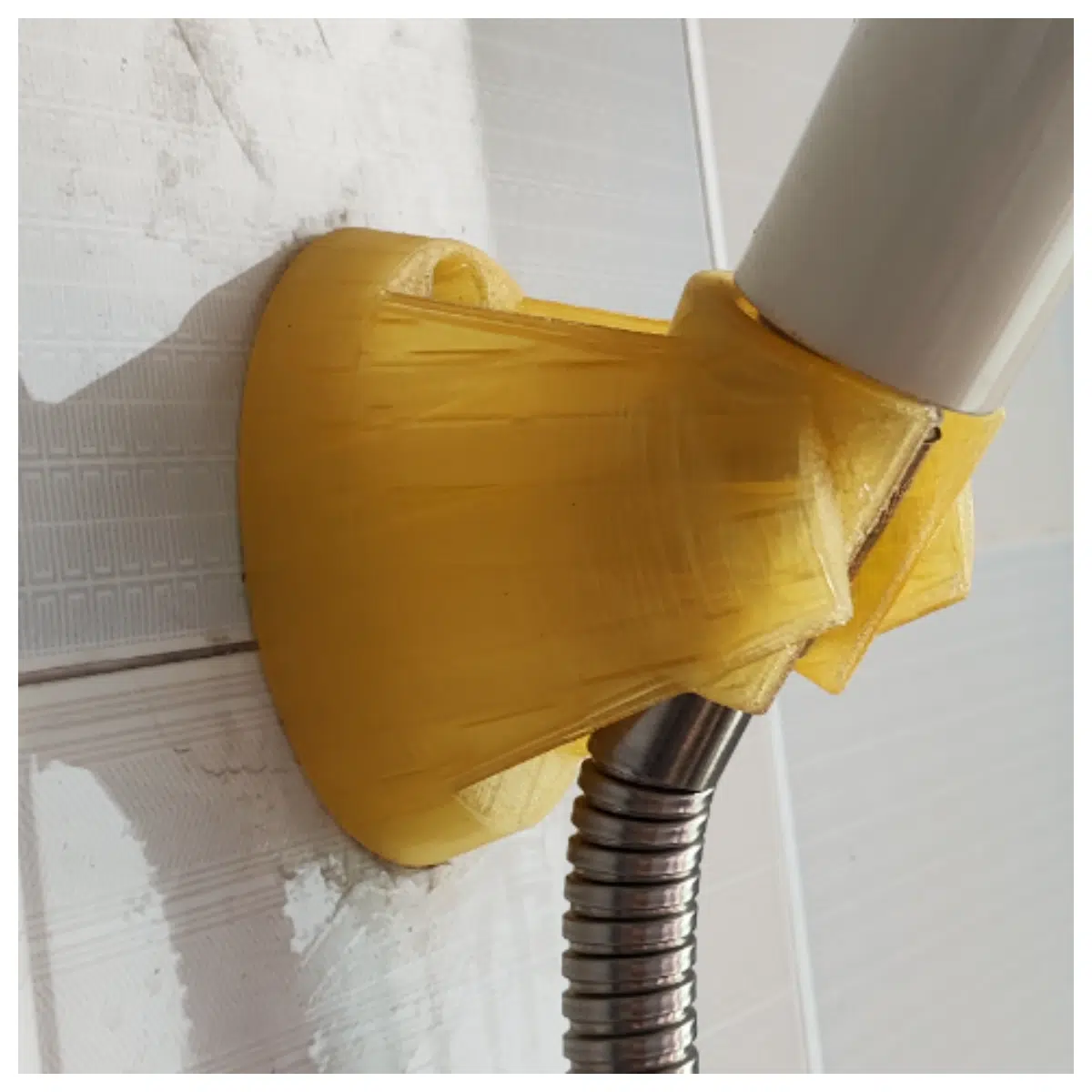 Low Angle Shower Head Holder Base Shower Support Bracket Installation Accessory Bathroom Faucet Support Head Mount