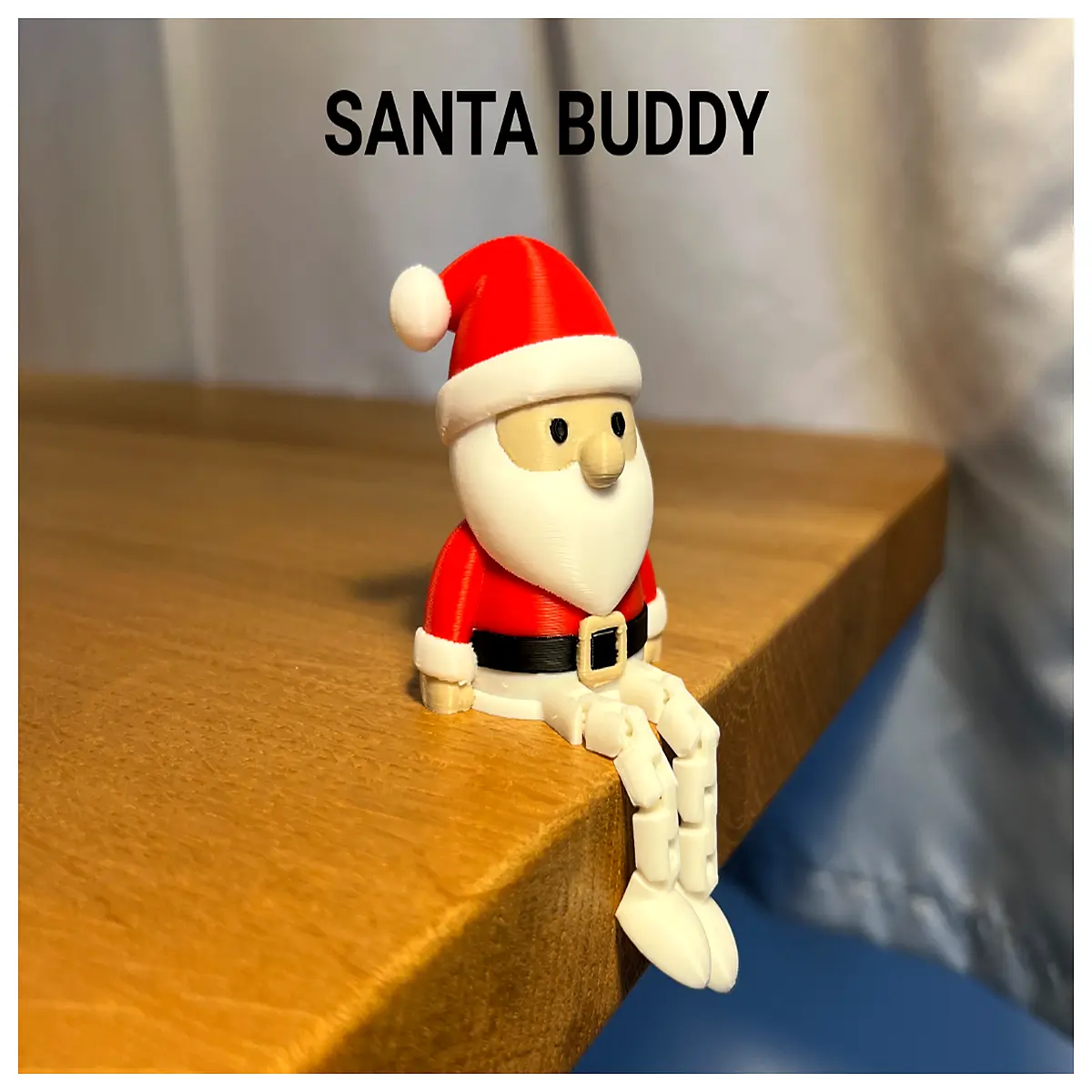 Moving Joint Santa Toy Interactive Blessing Holiday Gift Kids Companion Christmas Decoration Accessories