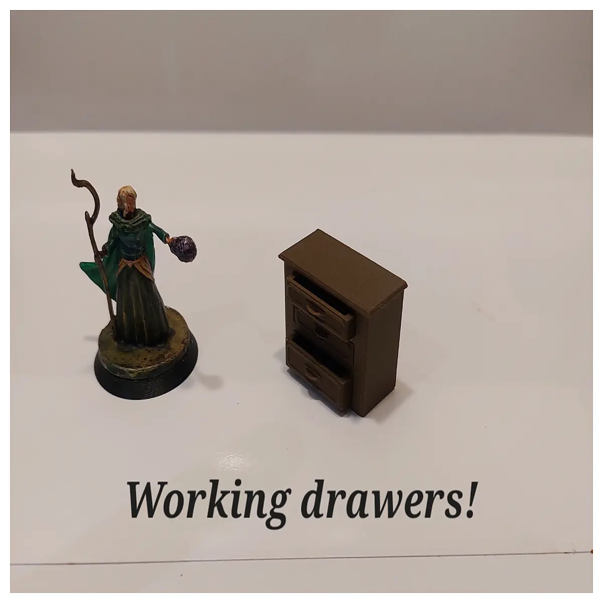 D D Drawer Cabinet Parts Movable DD Component Assembly Set Tabletop Gaming Parts Model Pieces Loose Parts Assembly