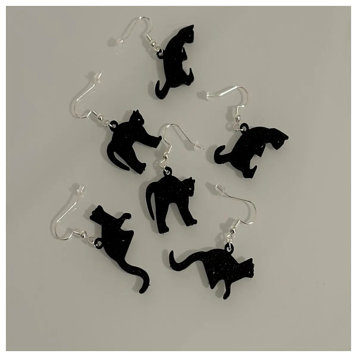 Cat Kitten Small Earrings Cute Realistic Cat Ear Studs Women s Jewelry Pet Earring Her