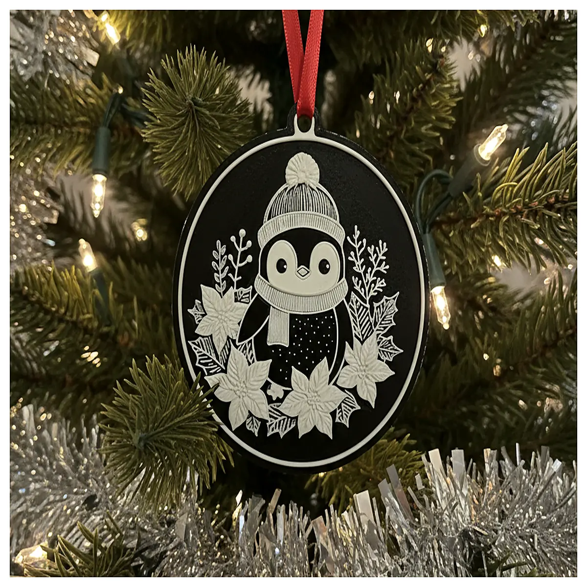 cute penguin christmas decorations for home holiday party decor