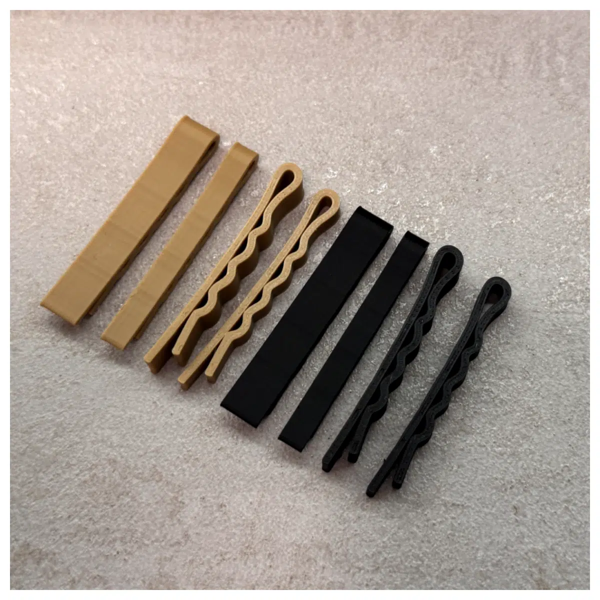 Simple Robust Hair Clips 2 s Hair Styling Fixer Daily Hairstyle Hair Accessory