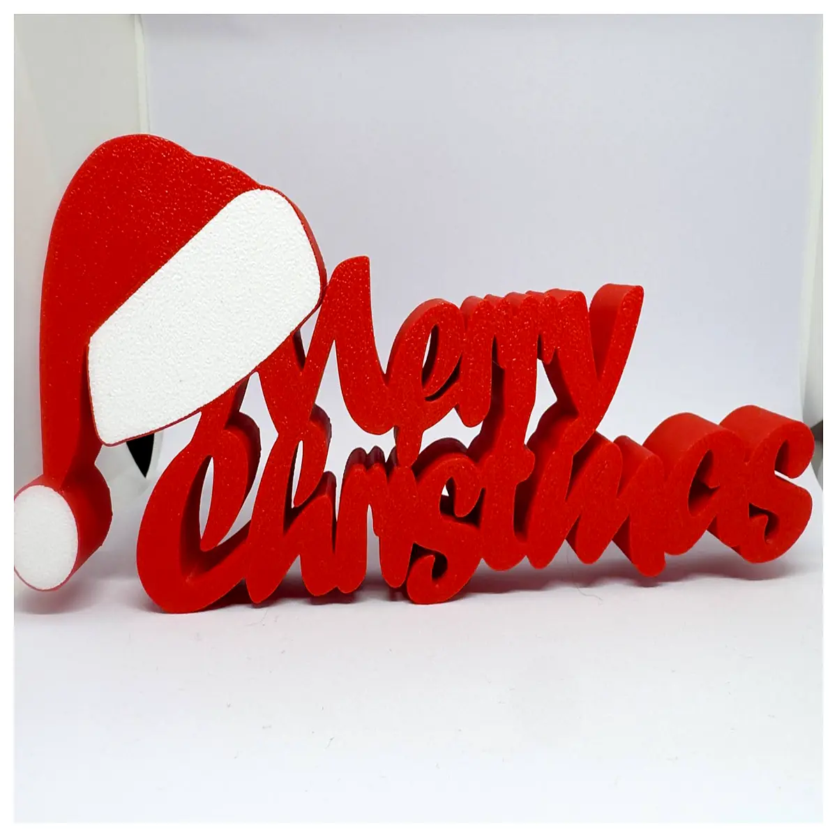 Christmas Decoration Sign Merry Christmas Festive Decor Party Decoration Christmas Words Accessory