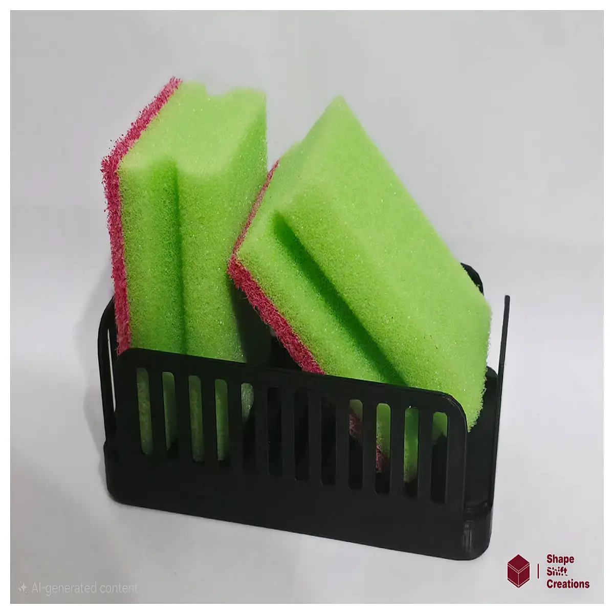 Splash Pad Sponge Holder Kitchen Cleaning Tools Multi Functional Dish Rack Water Basin Organizer Cleaning Supplies Storage