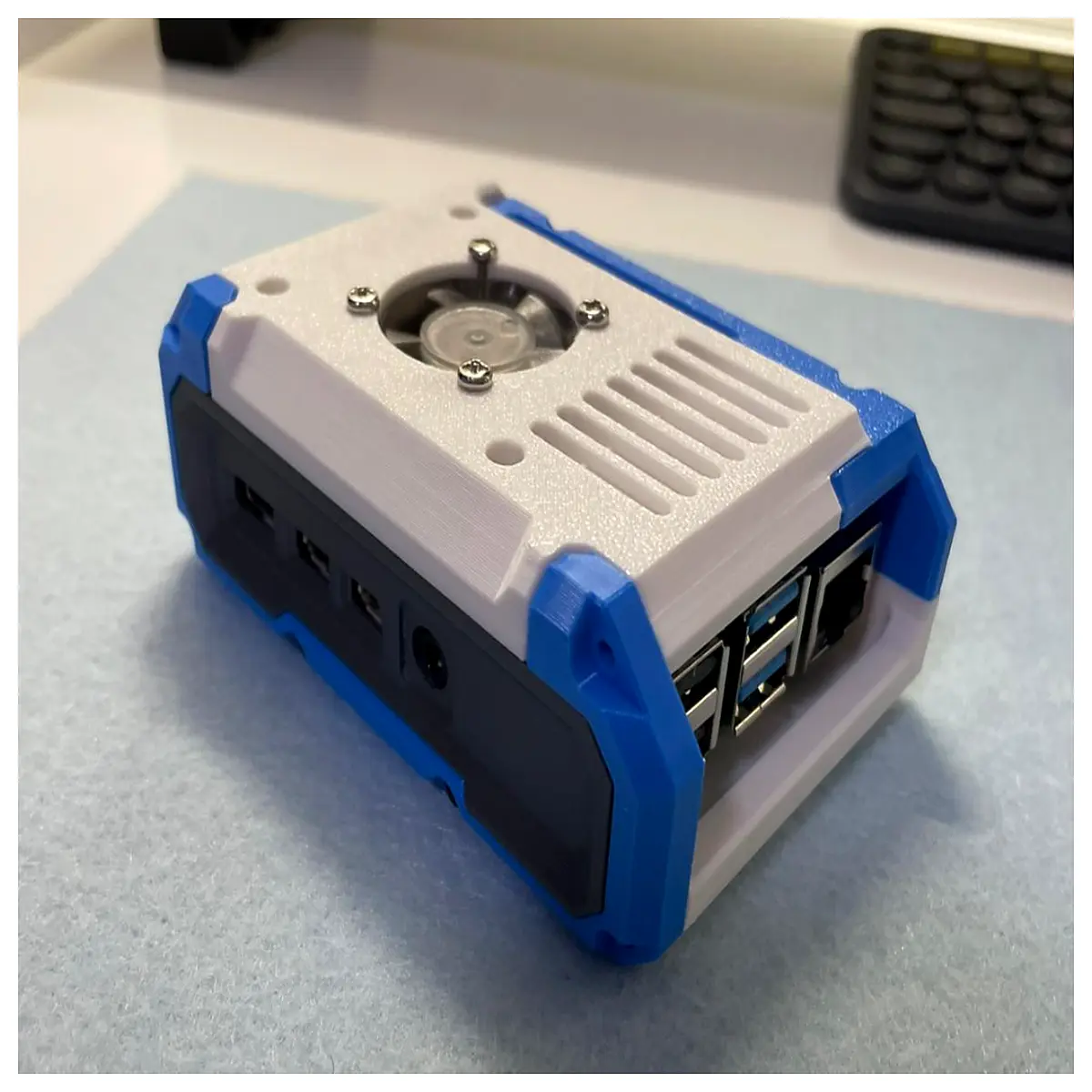 Raspberry Pi 4 Case 3010 Modified Version Cooling Shell Raspberry Pi 4 Case Computer Cooling Mini PC Accessories