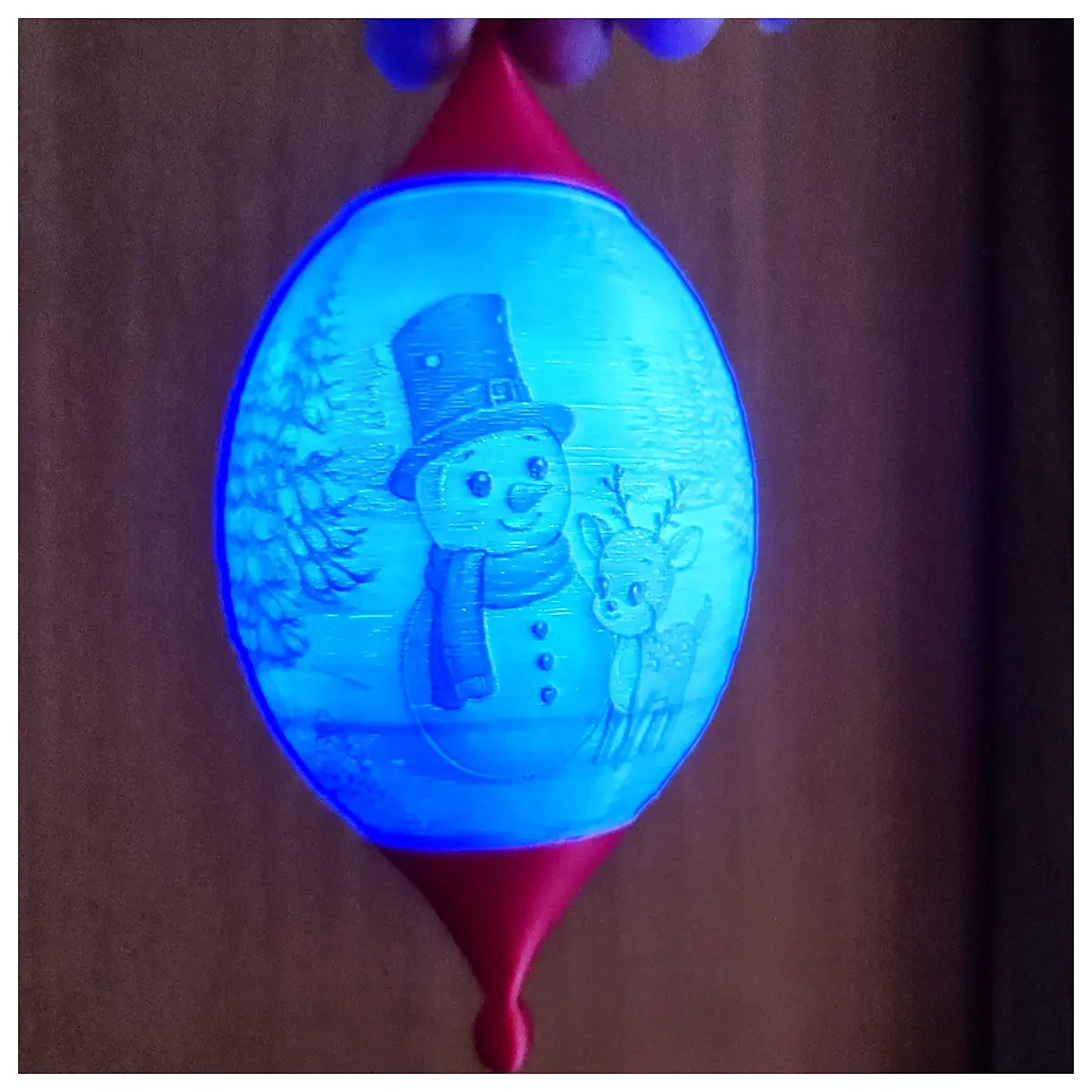 Hanging Christmas Ornament Snowman Santa Christmas Lights Decor Festive String Lights Accessories