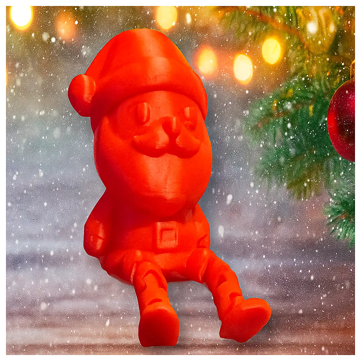 Santa Legs Moving Replacement Parts Festive Decoration Accessory Animated Christmas Figure Components