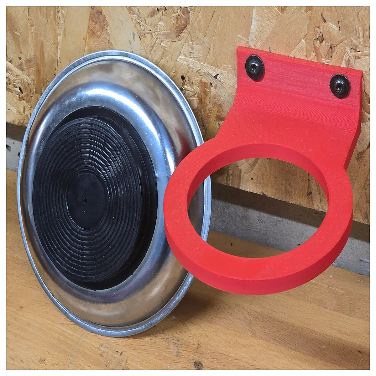round magnetic tray holder for fridge circular magnet organizer for spices and condiments kitchen countertop storage rack with magnets