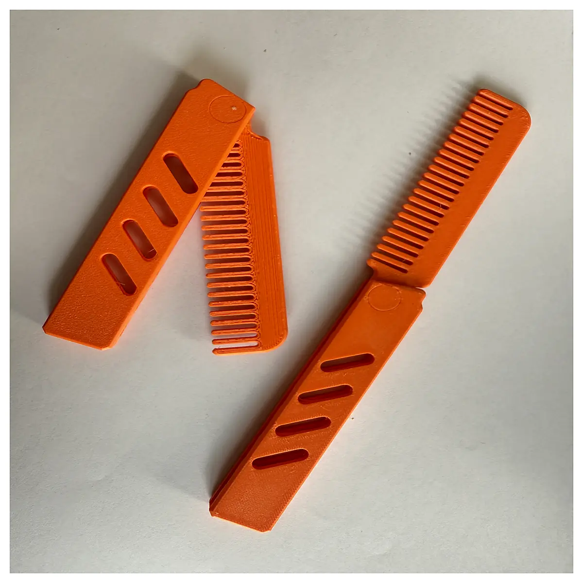 compact travel hair brush folding design portable comb for on the go styling