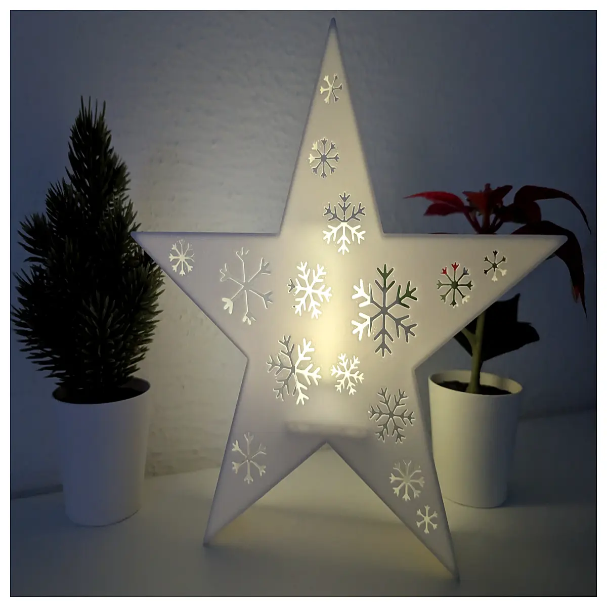 Star Ornament Lighting Home Decor Festive Lights Party Decorations Spotlights Indoor D cor Accent Lights