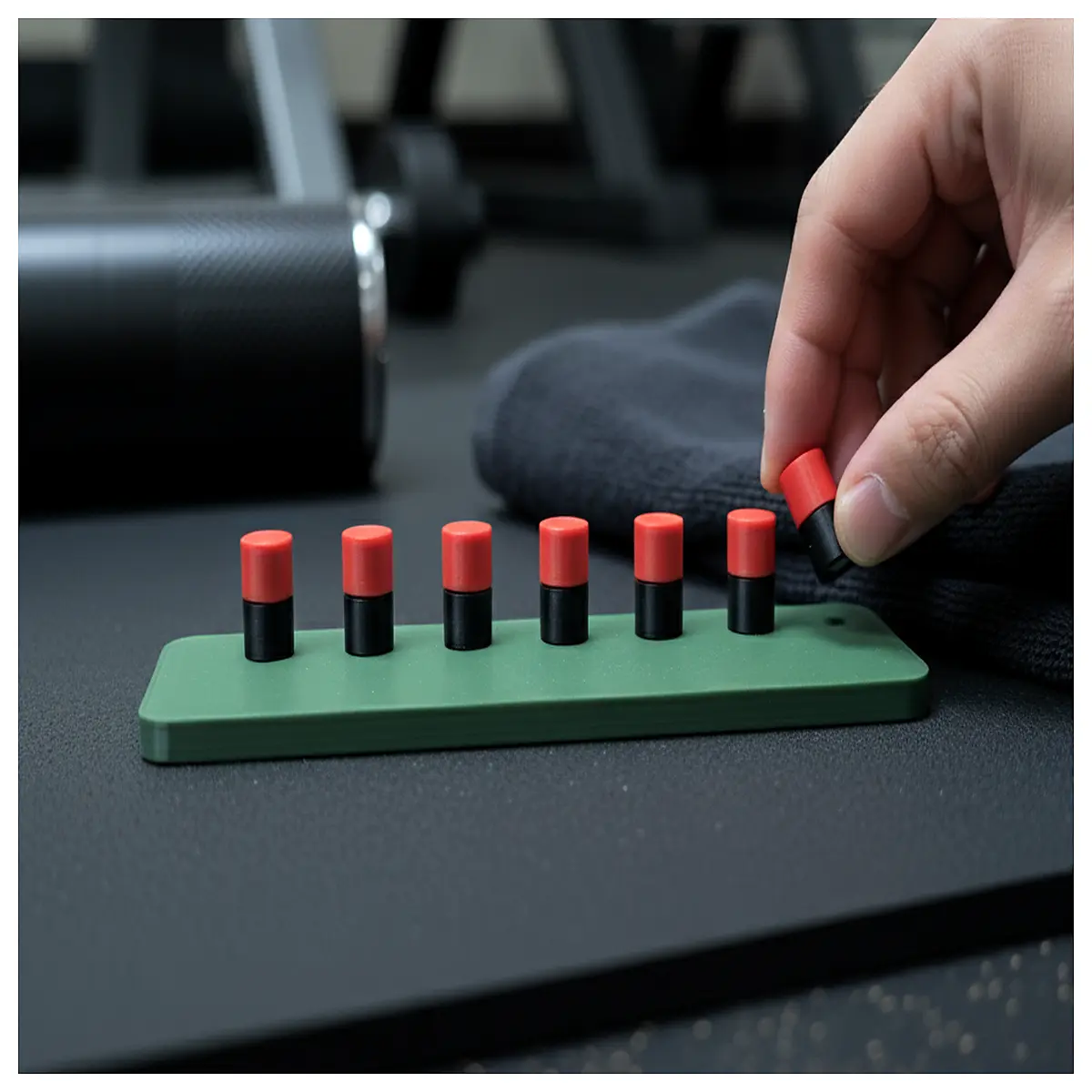 Magnetic Fitness Set Counter Workout Data Recorder Exercise Calorie Tracker Fitness Rep Counter Gym Accessories