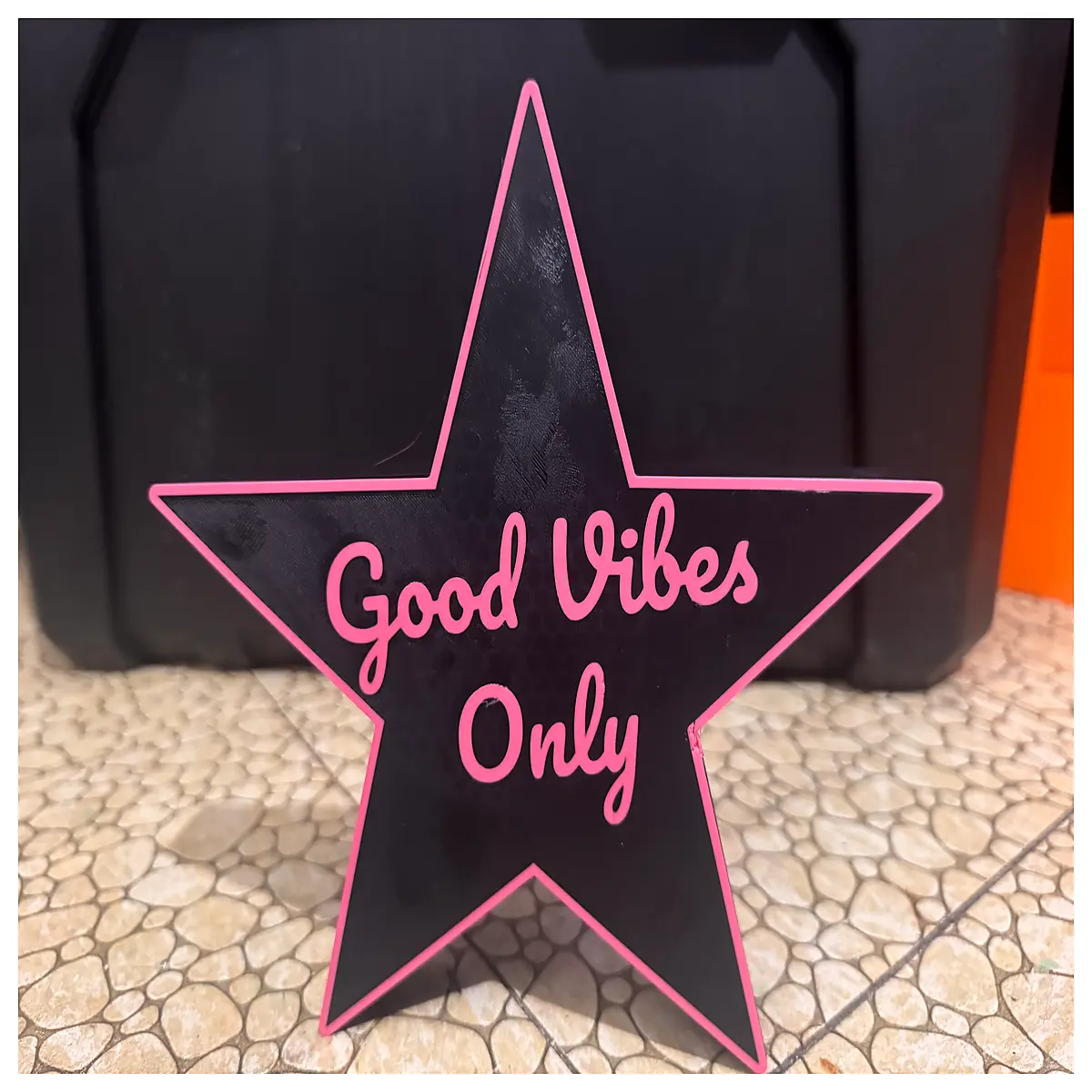 Positive Energy Billboard Motivational Decor Enhance Atmosphere Home Office Workspace Lighting Positive Energy Display