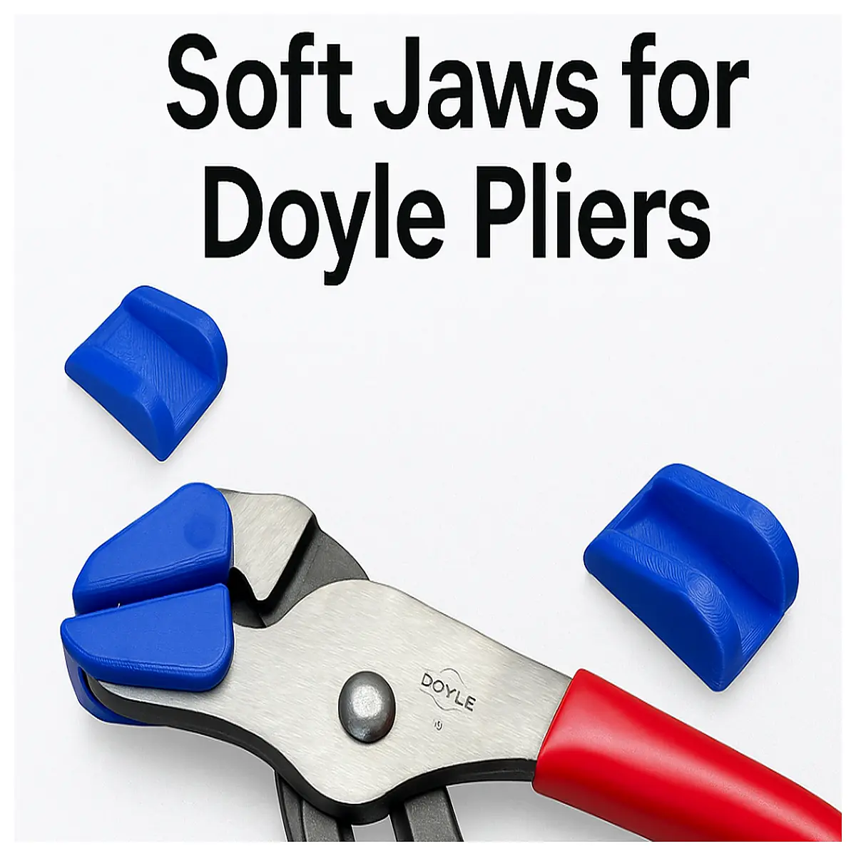 Magnetic Soft Jaw Carding Pliers Doyle 8 Inch Spring Clamp Pliers Tool Repair Parts Magnetic Jaw Pliers