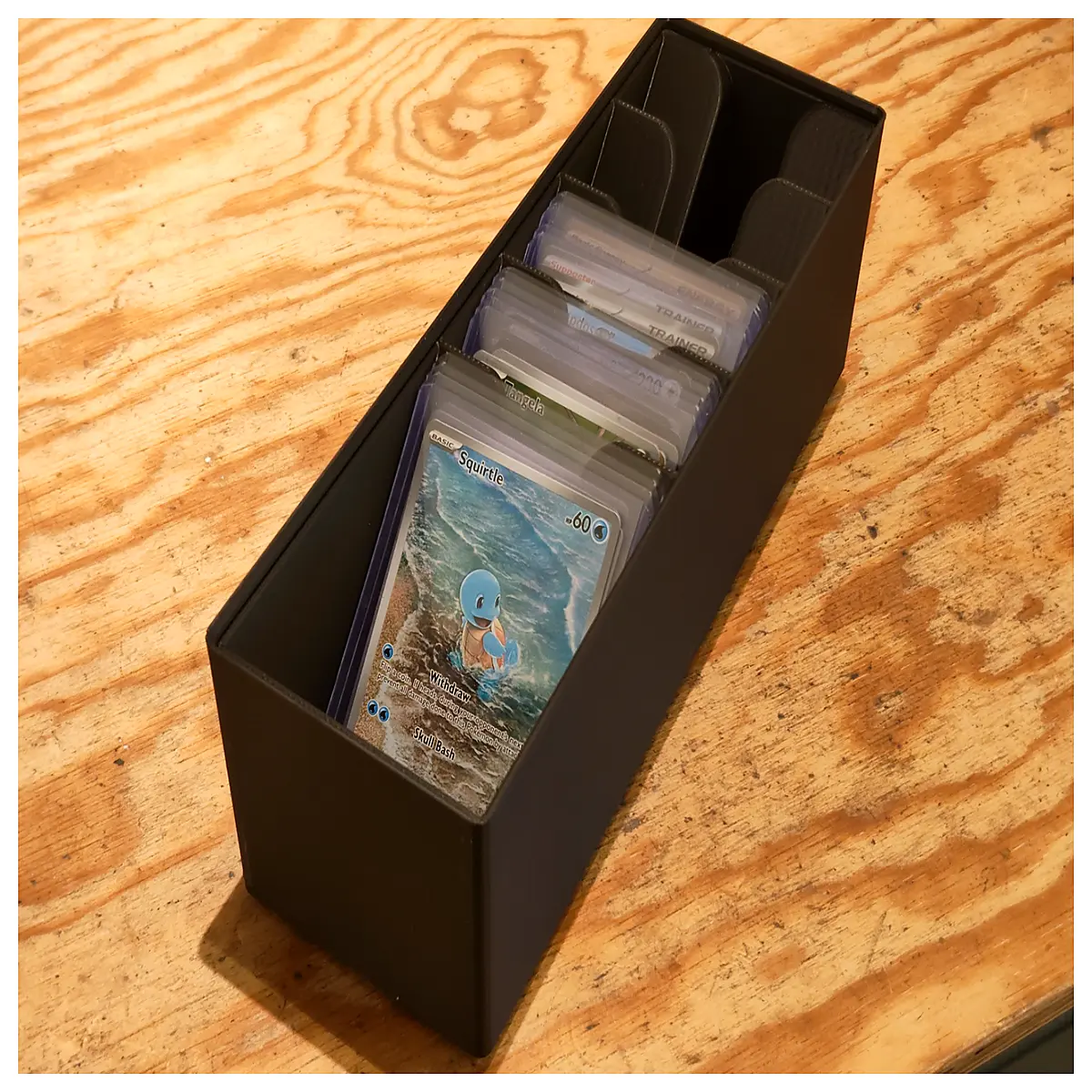 grifinity card sorting tray organizer for trading cards storage