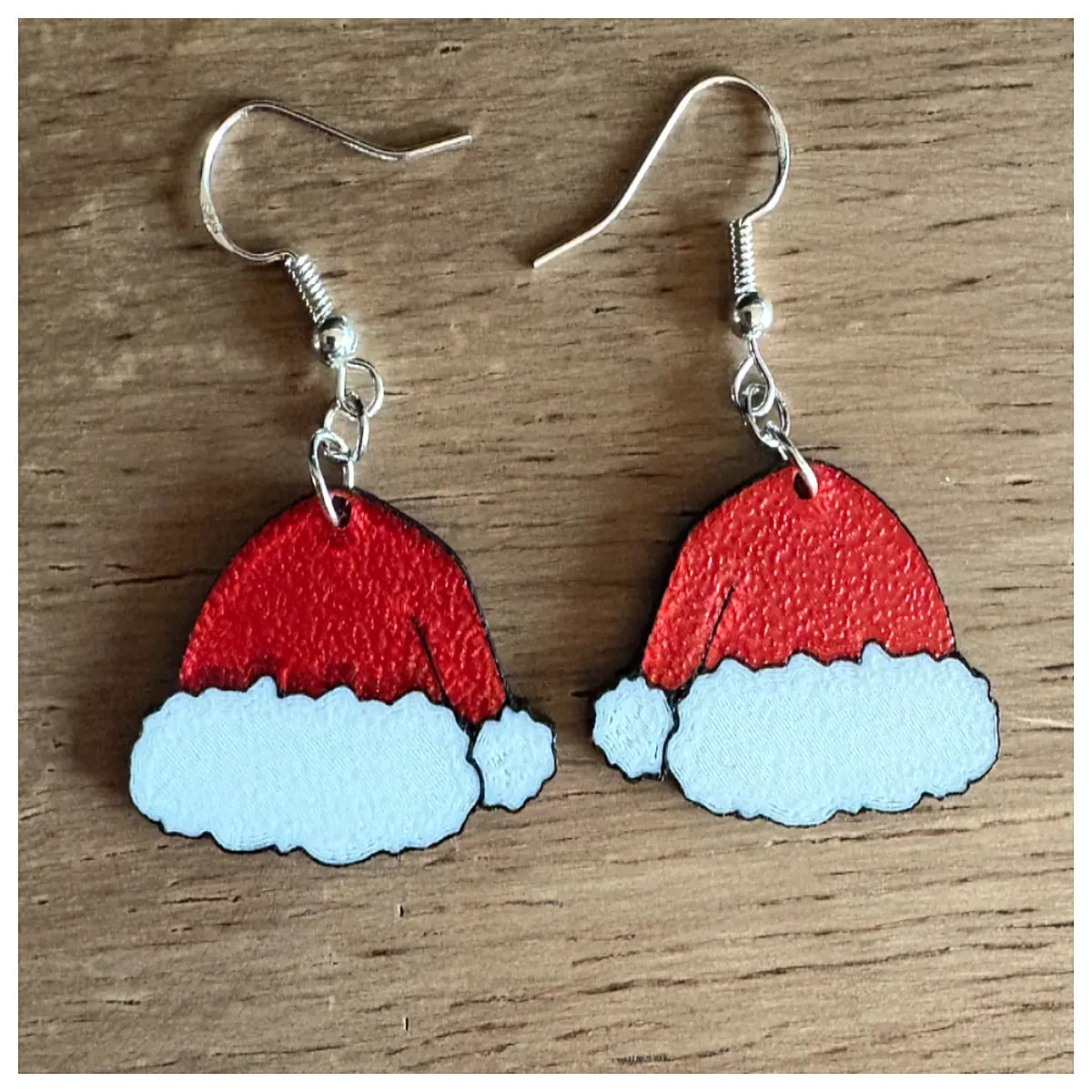 Christmas Hat Earrings Festive Accessories Women s Christmas Earrings Holiday Headband Decoration Gift
