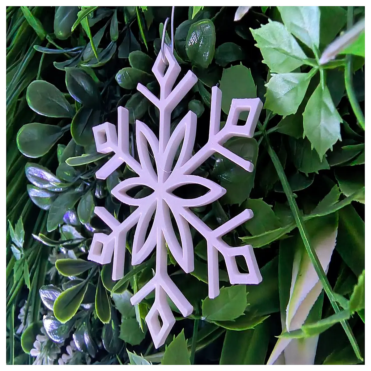 Snowflake 3 Christmas Ornament Christmas Tree Decoration Festive Accessories Holiday Gift Xmas Decor Pieces
