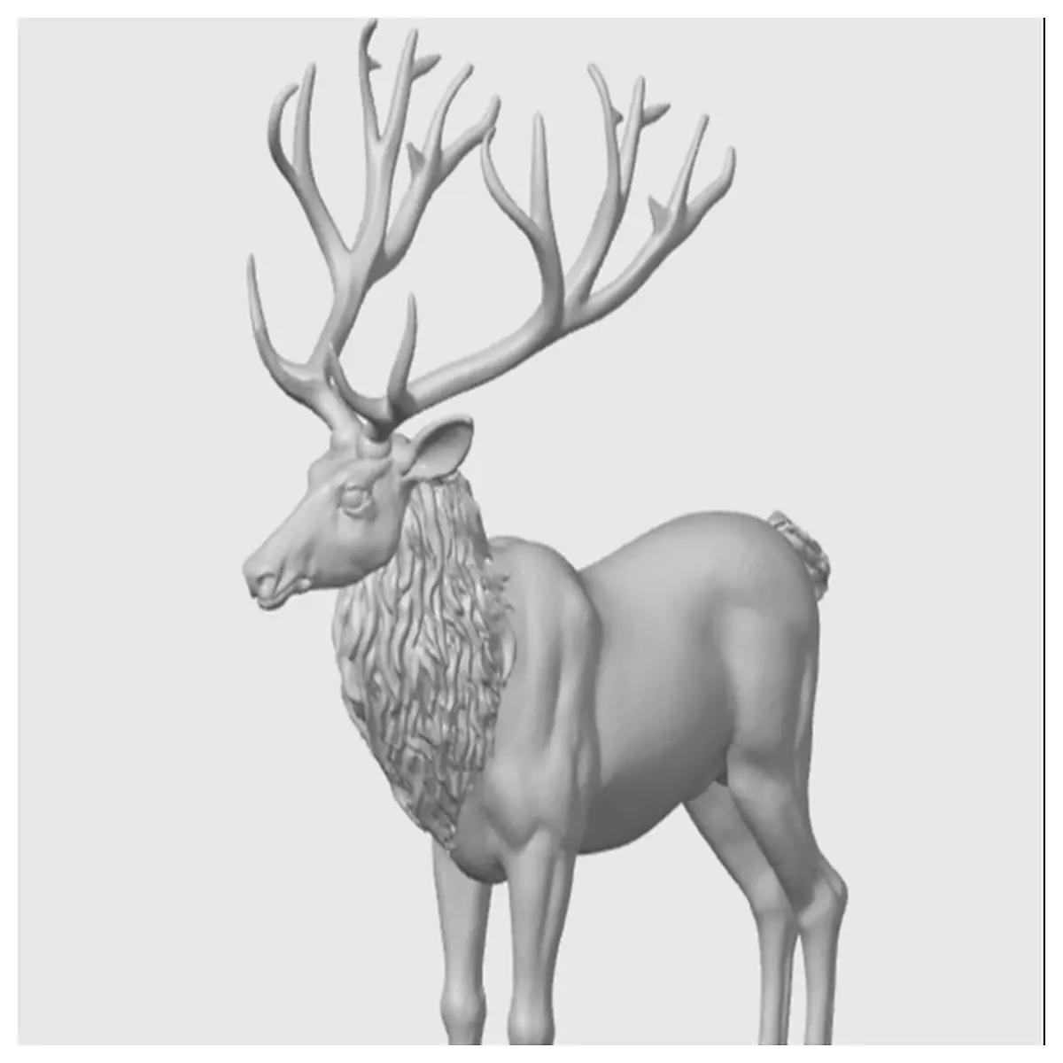 realistic deer figurine for home decor garden statue lawn ornament wildlife art craft gift