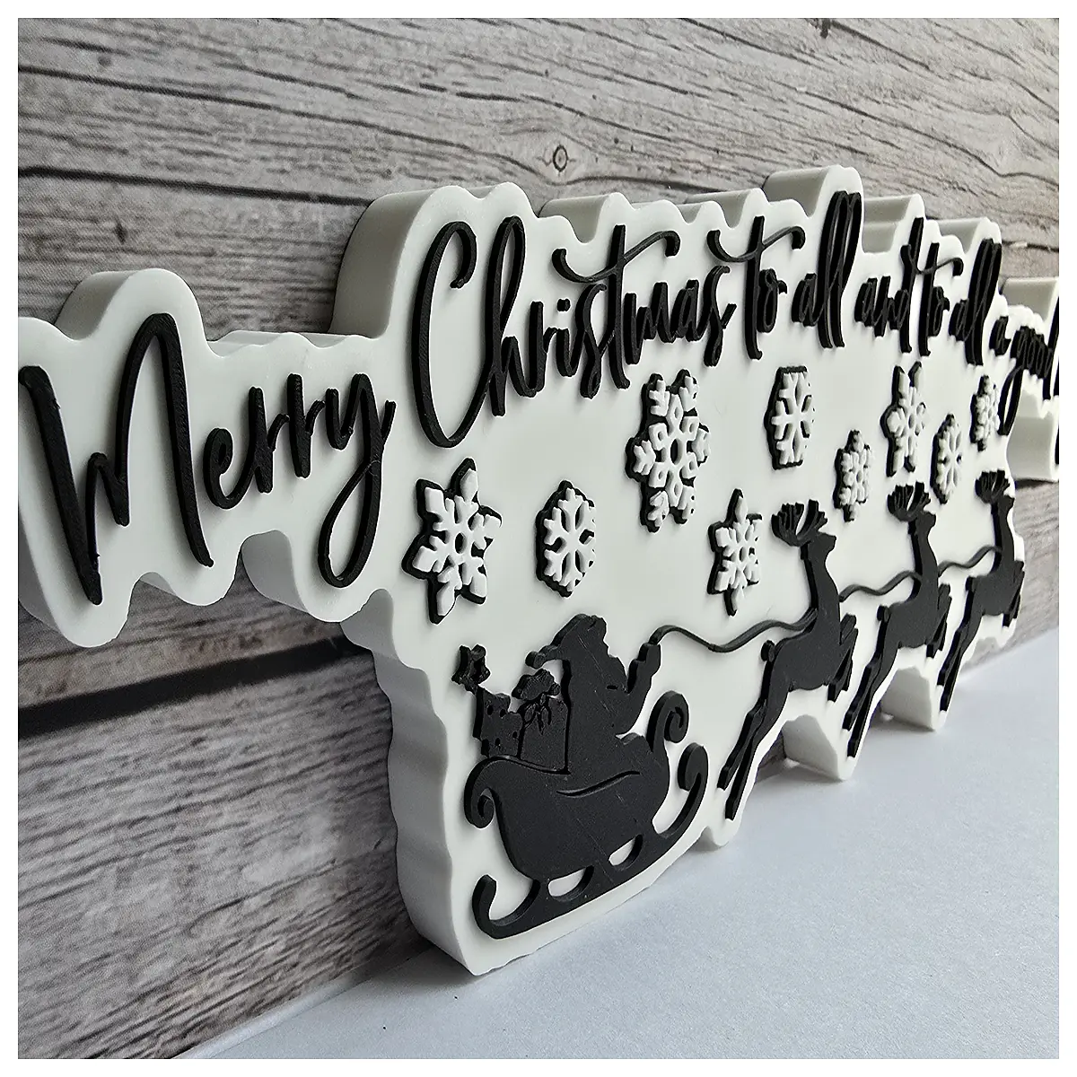 merry christmas sign metal wood hanging decoration for home fireplace window party xmas
