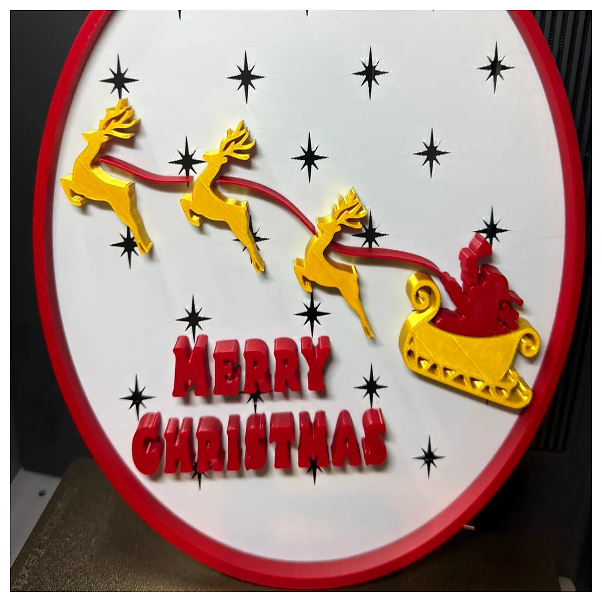 Merry Christmas Door Sign Decor Festive Gift Christmas Decoration Indoor Wall Art Christmas Theme Accessories