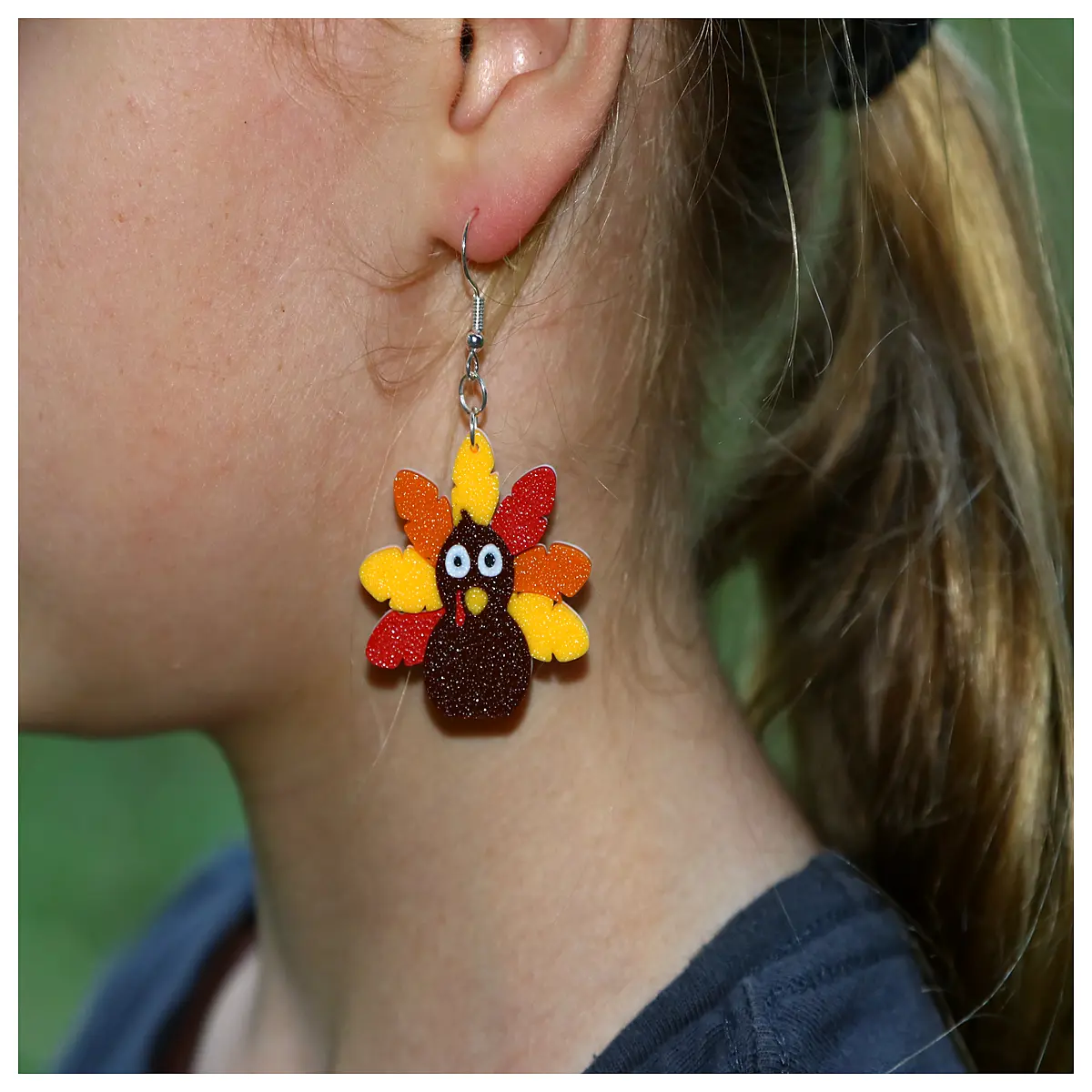 Turkey Earring Women s Style Chicken Claw Earrings Minimalist Fashion Party Decoration Festival Gift Trendy Earrings