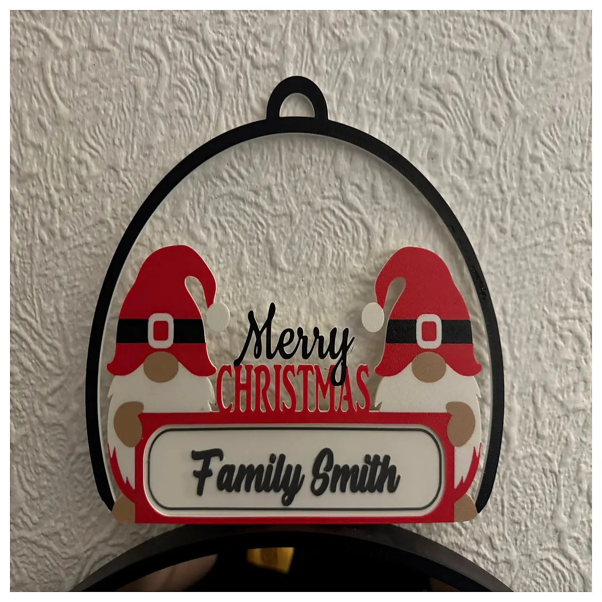 customizable holiday door sign swap plates xmas gnome decor reversible porch plaque festive winter welcome